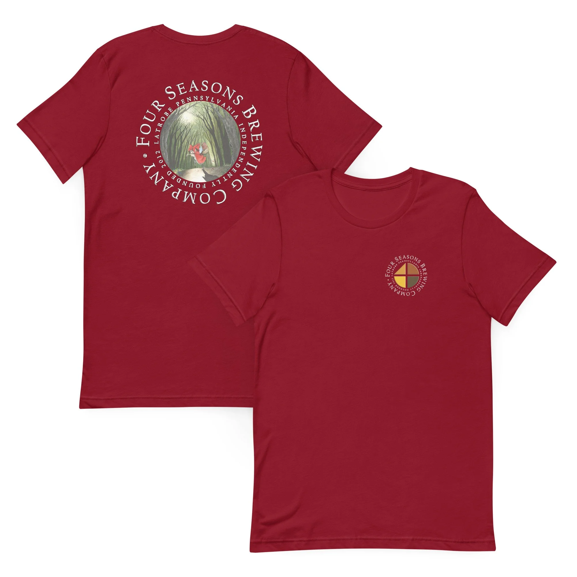 Black Forest - Unisex t-shirt Bella + Canvas 3001
