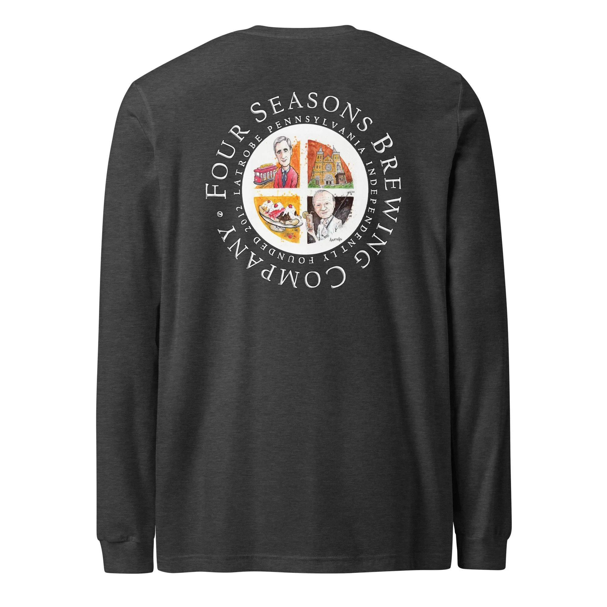 Four Seasons (Rogers & Palmer) Logo - Unisex Long Sleeve Tee | Bella + Canvas 3501
