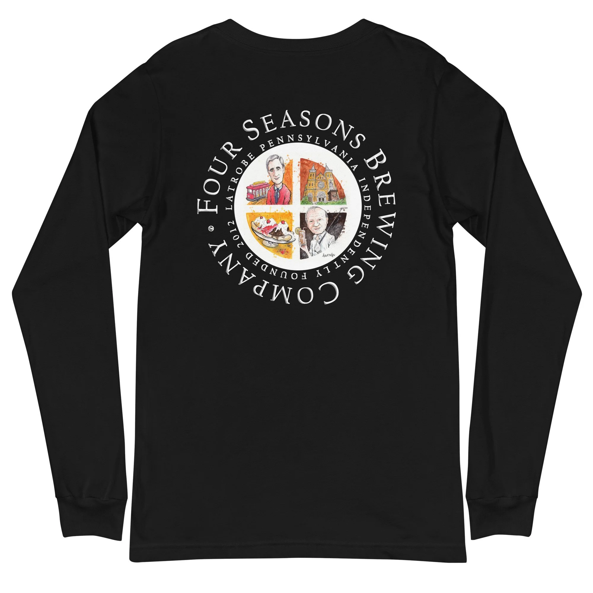 Four Seasons (Rogers & Palmer) Logo - Unisex Long Sleeve Tee | Bella + Canvas 3501
