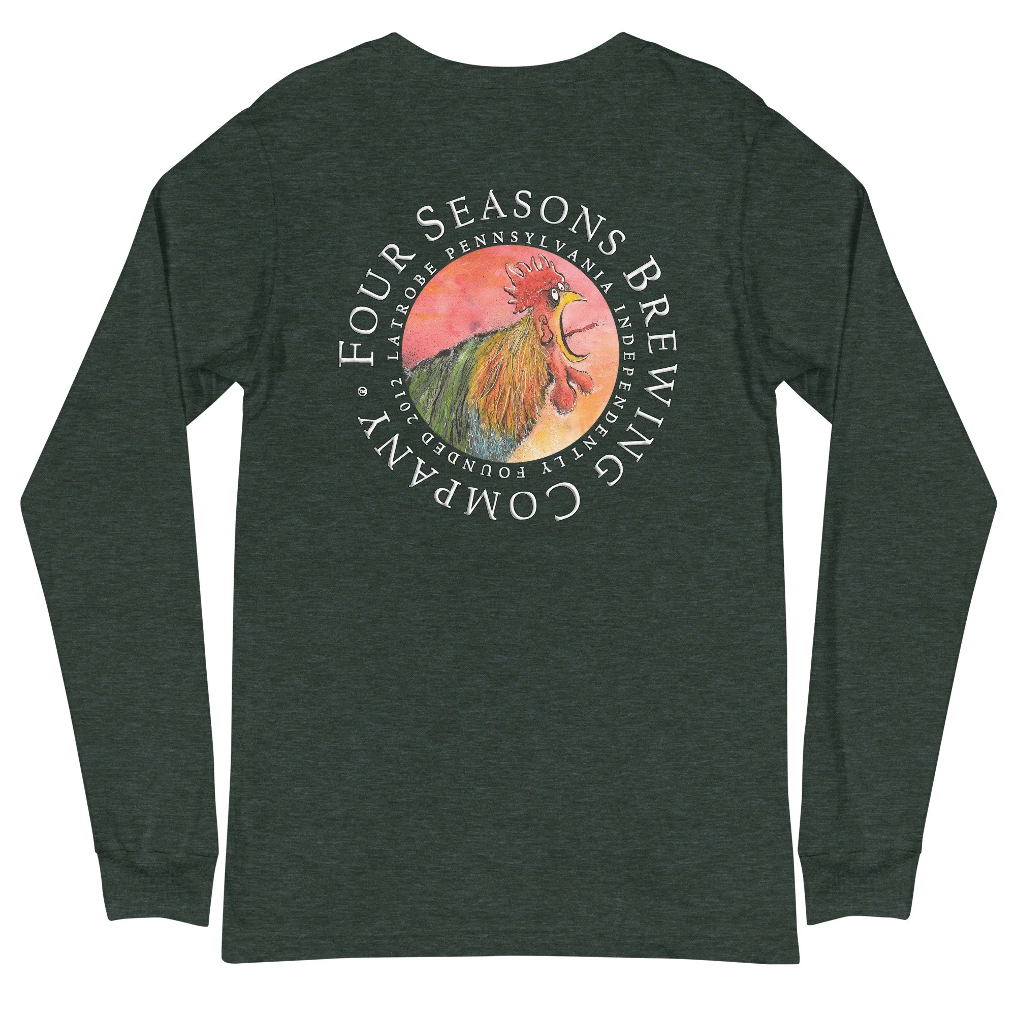 Rooster - Unisex Long Sleeve Tee | Bella + Canvas 3501