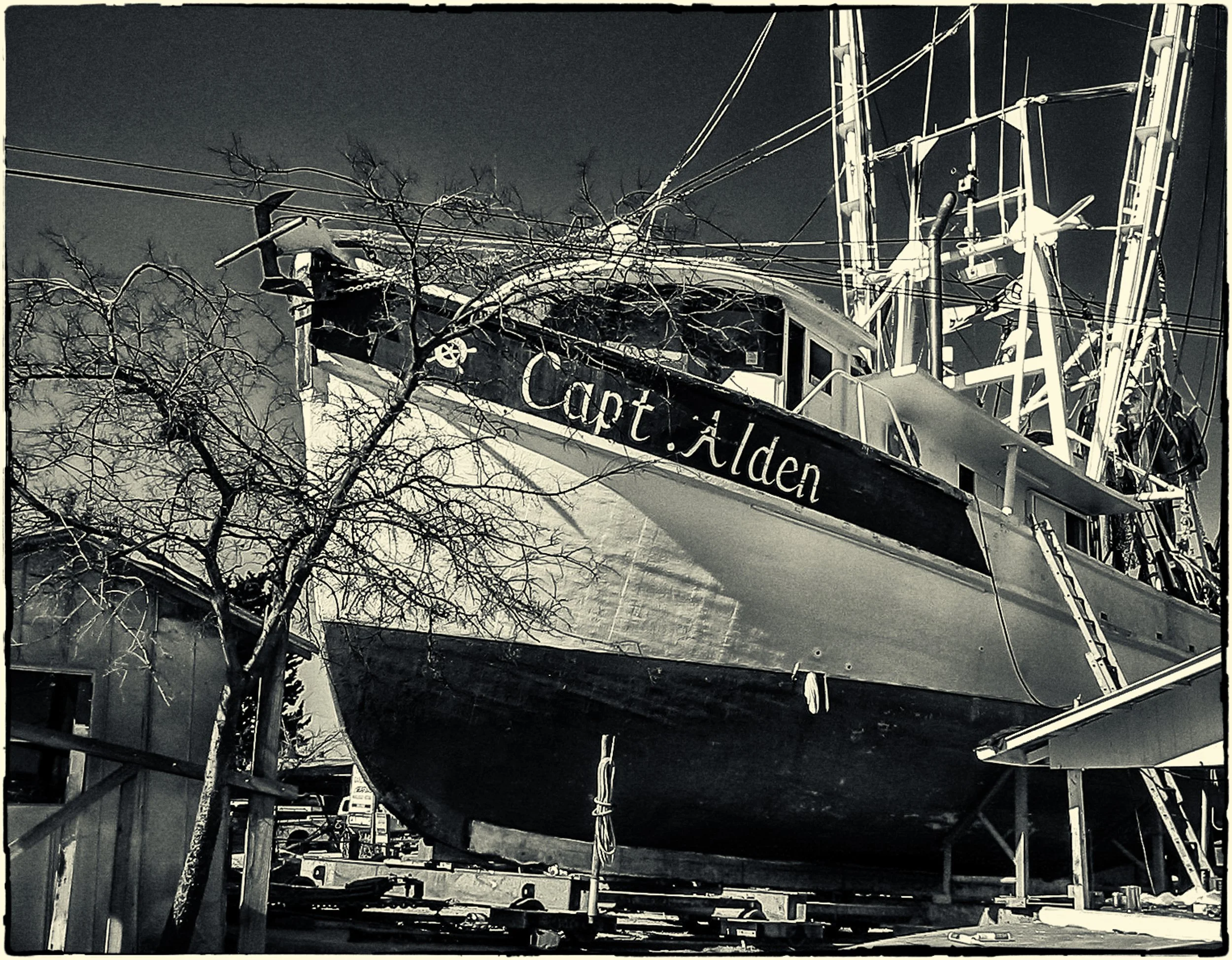 The Capt. Alden hauled in Varnumtown