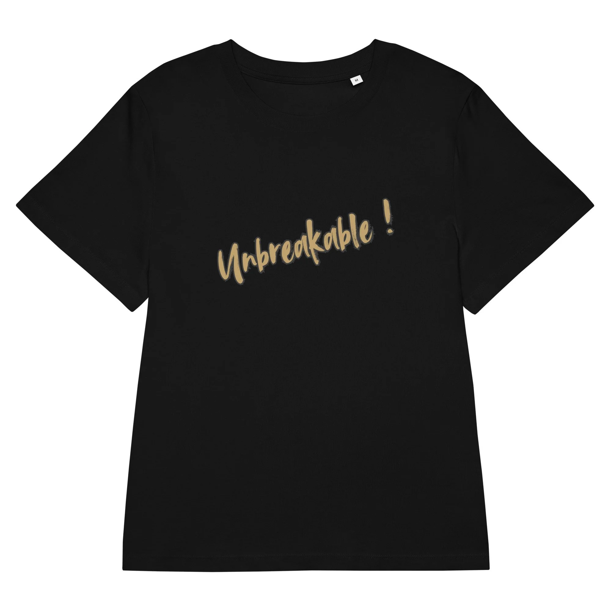 UNBREAKABLE Women’s organic ribbed neck t-shirt