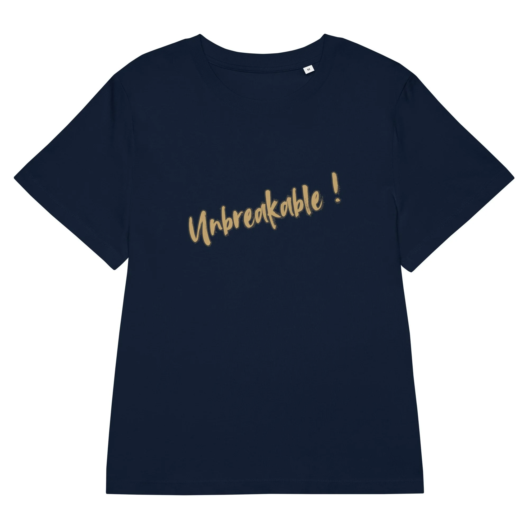 UNBREAKABLE Women’s organic ribbed neck t-shirt