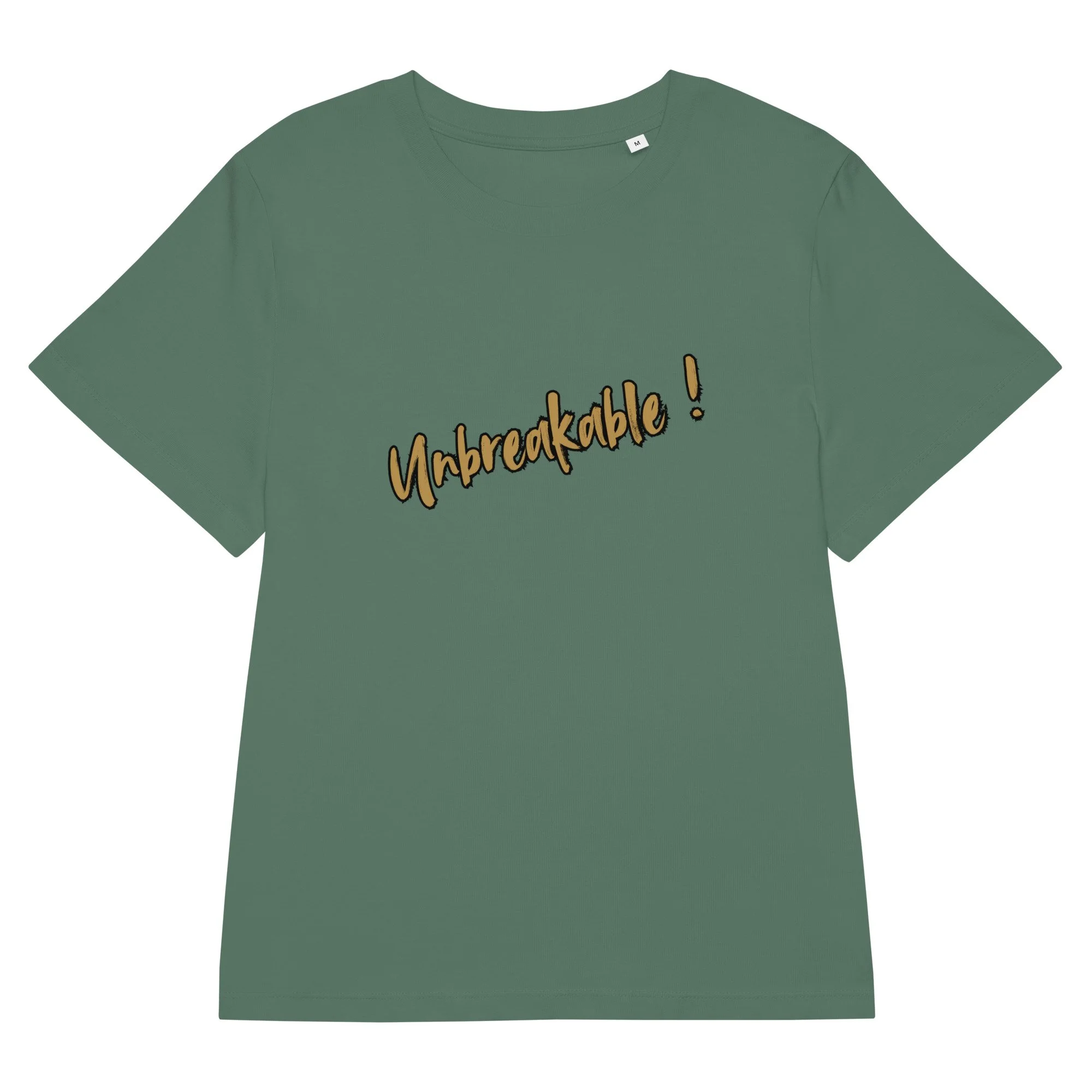 UNBREAKABLE Women’s organic ribbed neck t-shirt