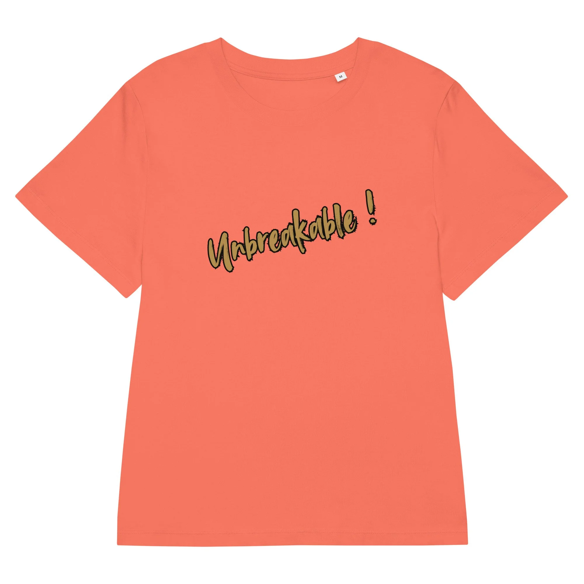 UNBREAKABLE Women’s organic ribbed neck t-shirt