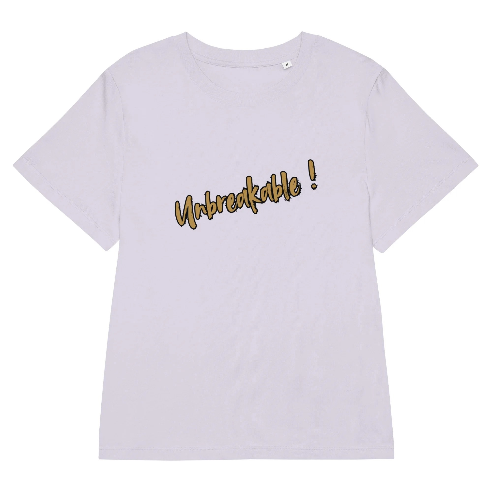 UNBREAKABLE Women’s organic ribbed neck t-shirt