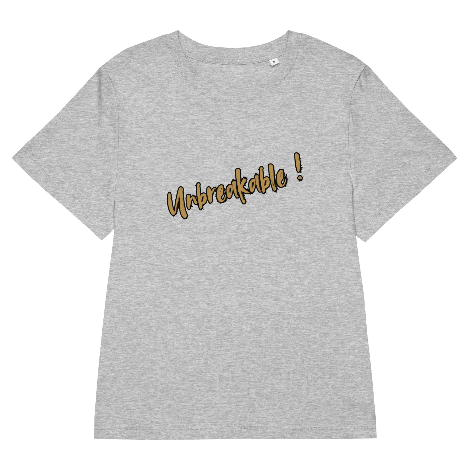UNBREAKABLE Women’s organic ribbed neck t-shirt
