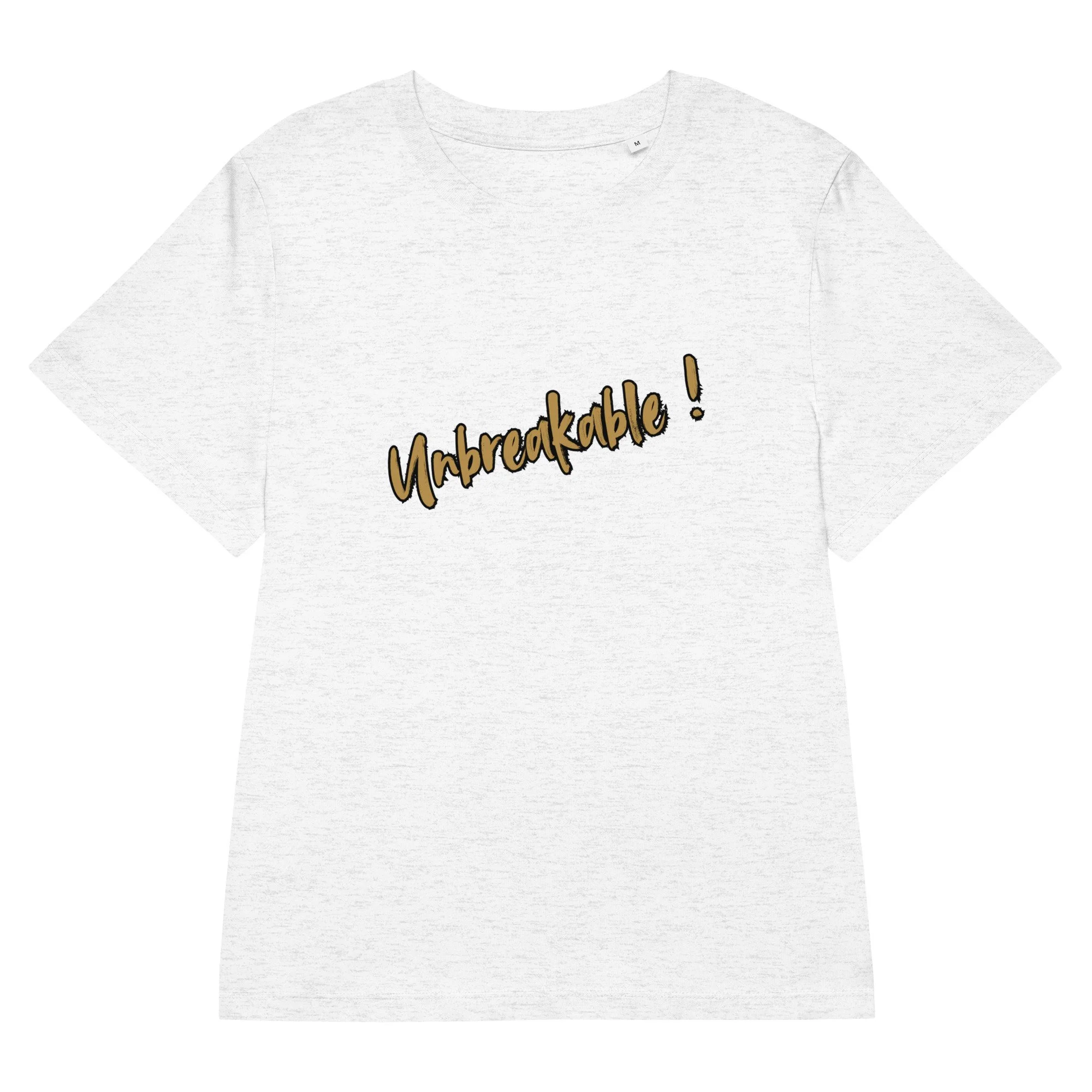 UNBREAKABLE Women’s organic ribbed neck t-shirt