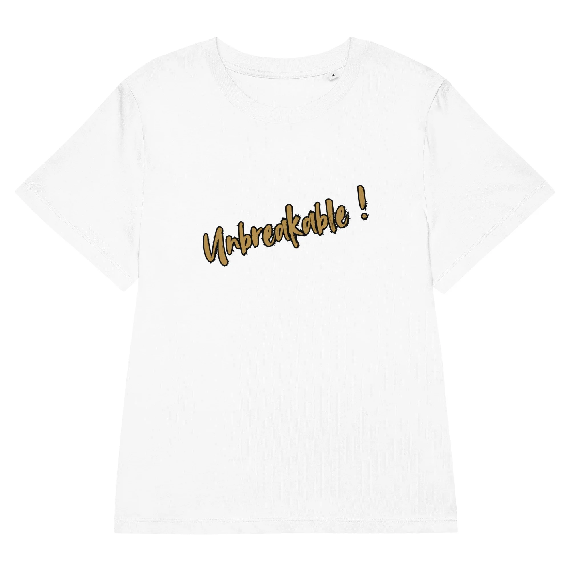 UNBREAKABLE Women’s organic ribbed neck t-shirt