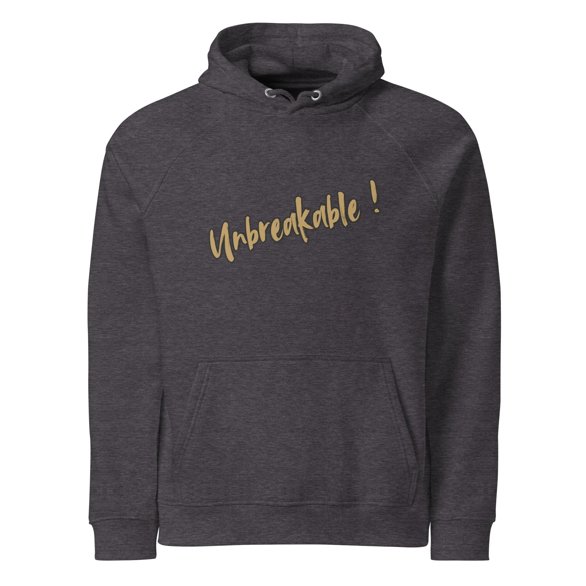 UNBREAKABLE Unisex eco raglan hoodie