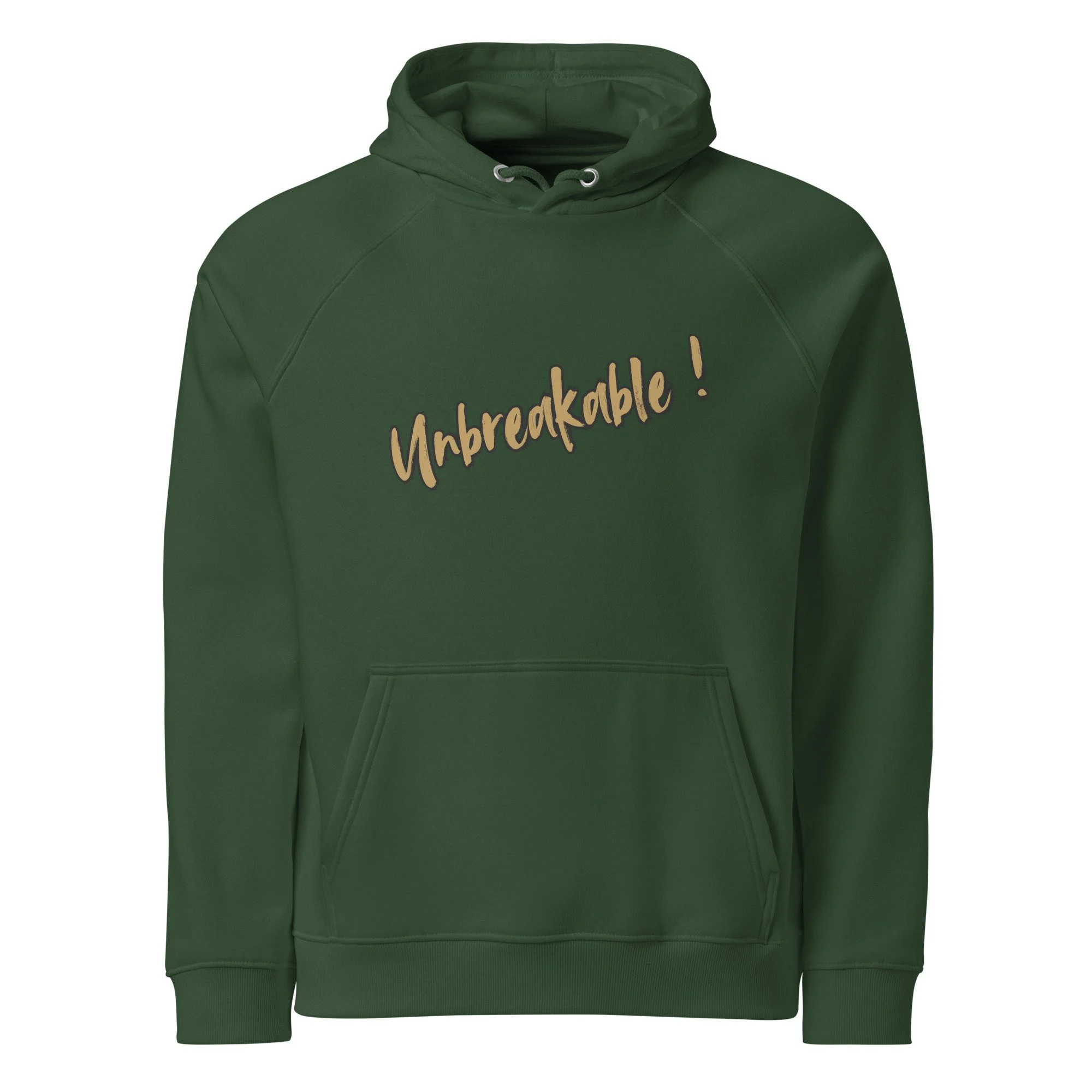 UNBREAKABLE Unisex eco raglan hoodie