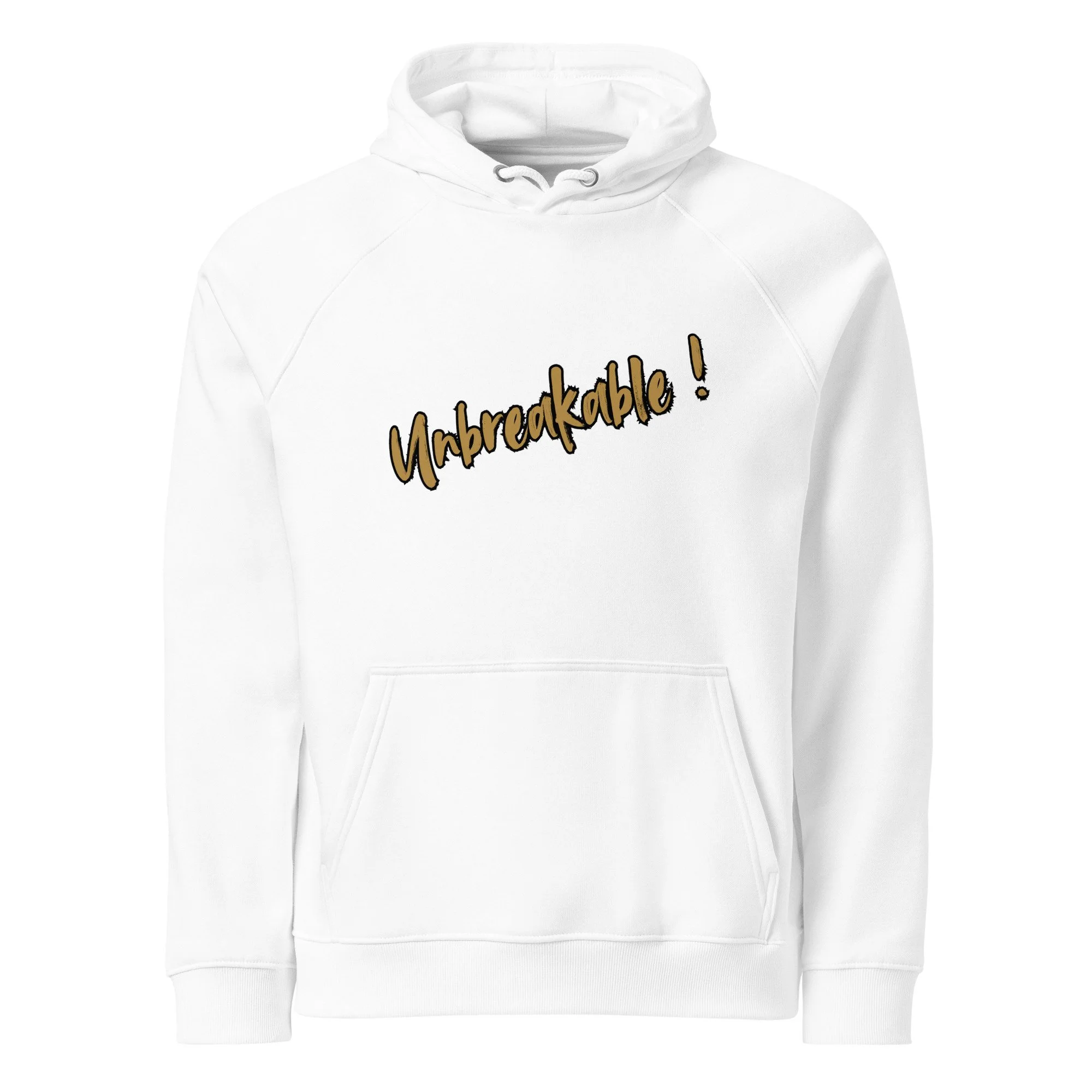 UNBREAKABLE Unisex eco raglan hoodie