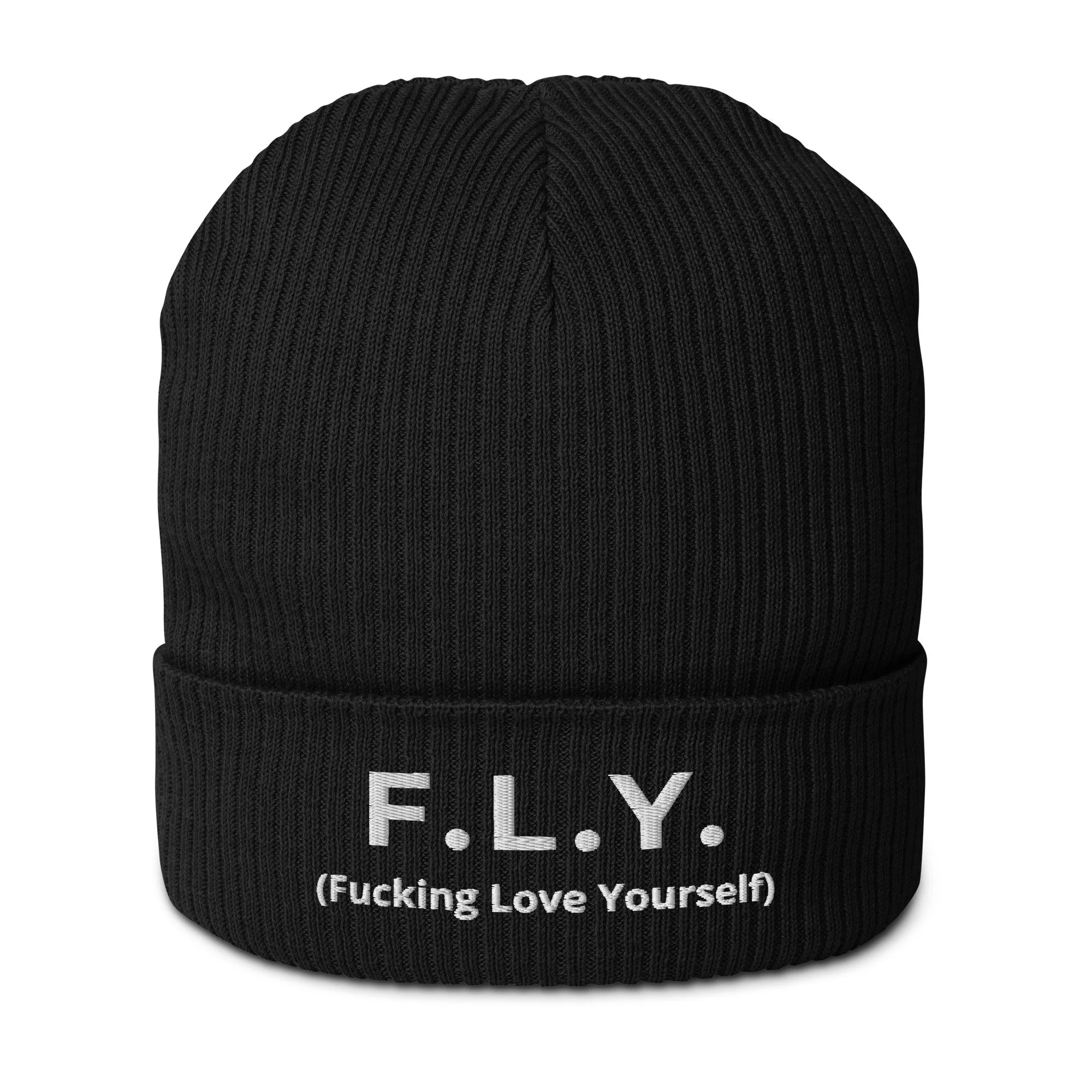 F.L.Y. Organic ribbed beanie