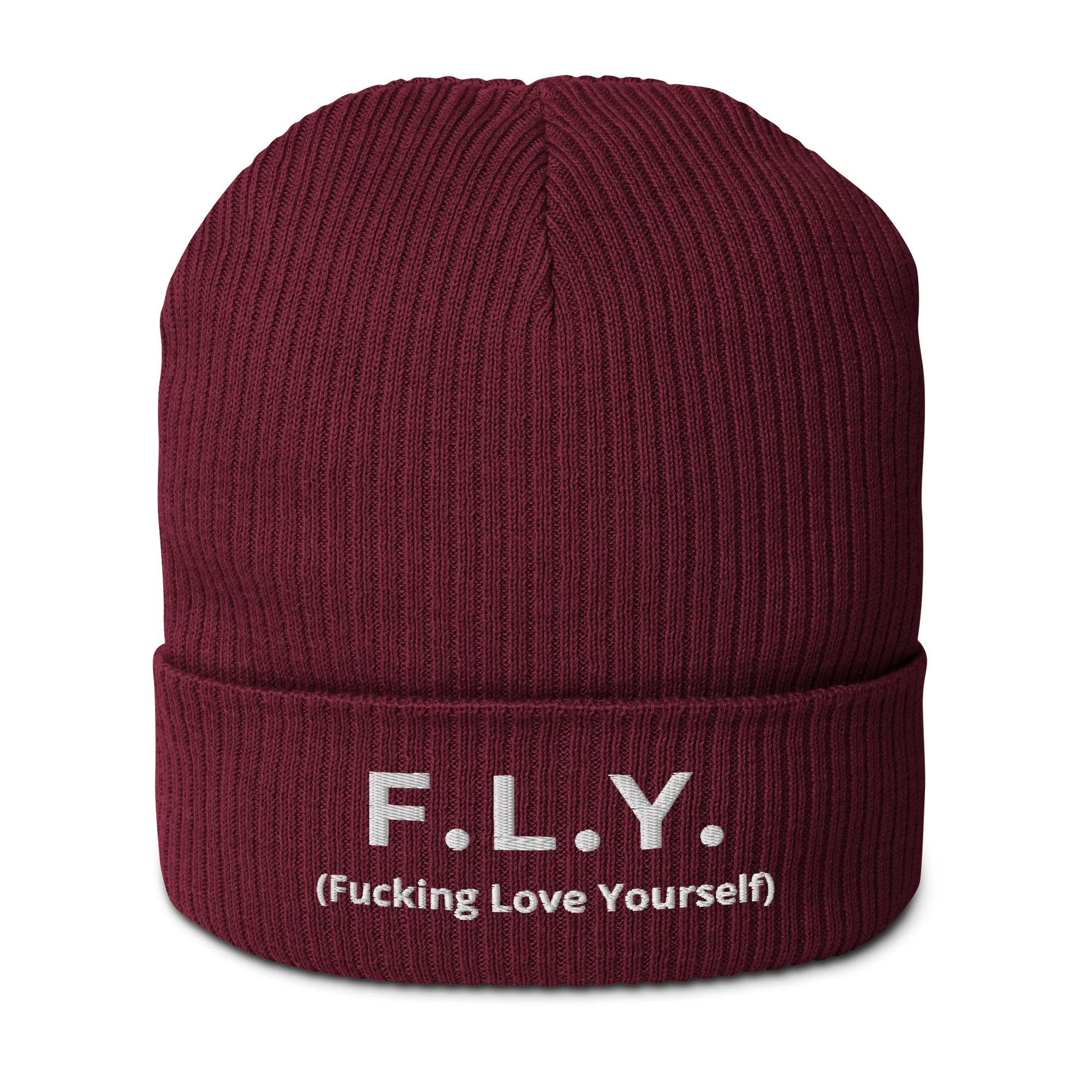 F.L.Y. Organic ribbed beanie