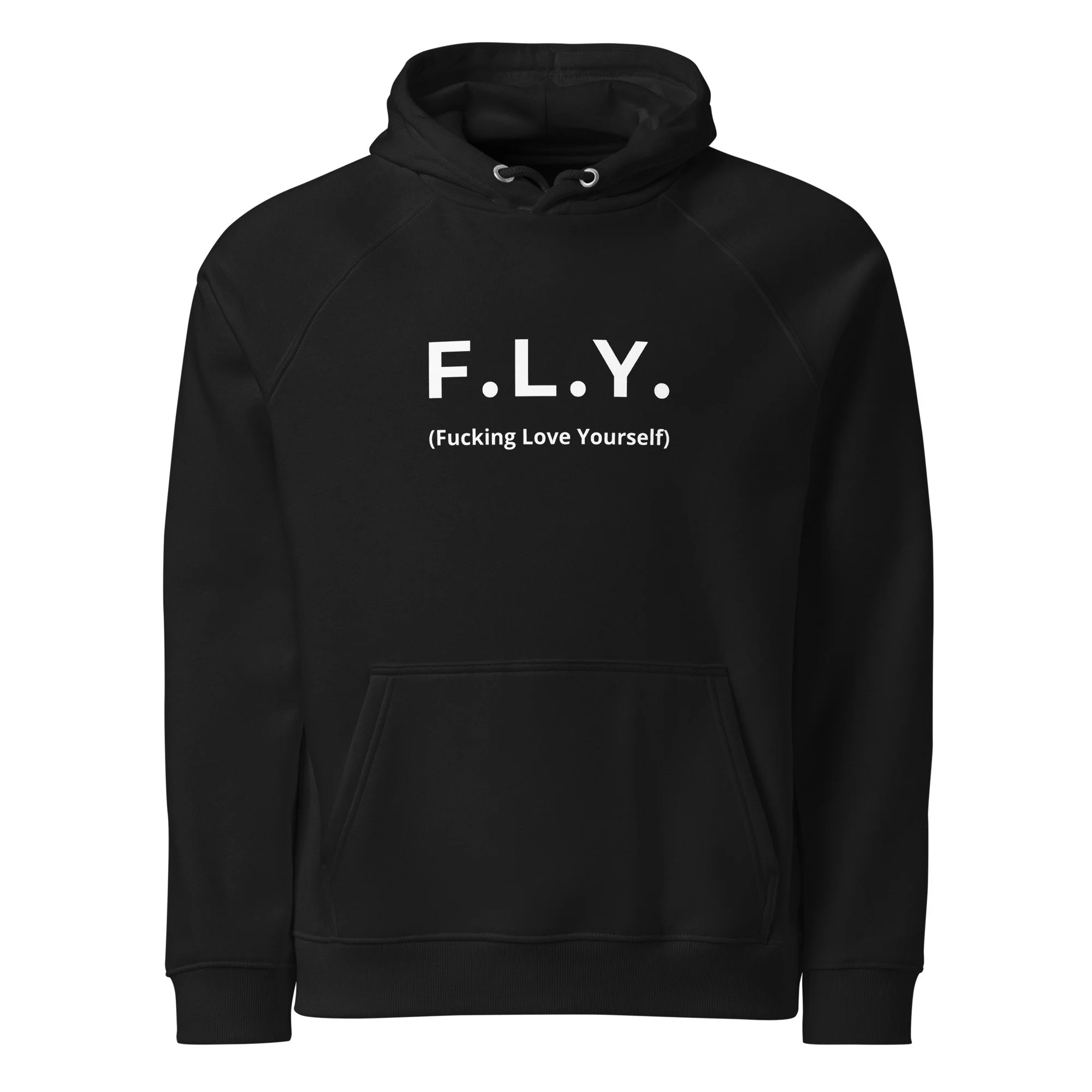 F.L.Y. Unisex eco raglan hoodie