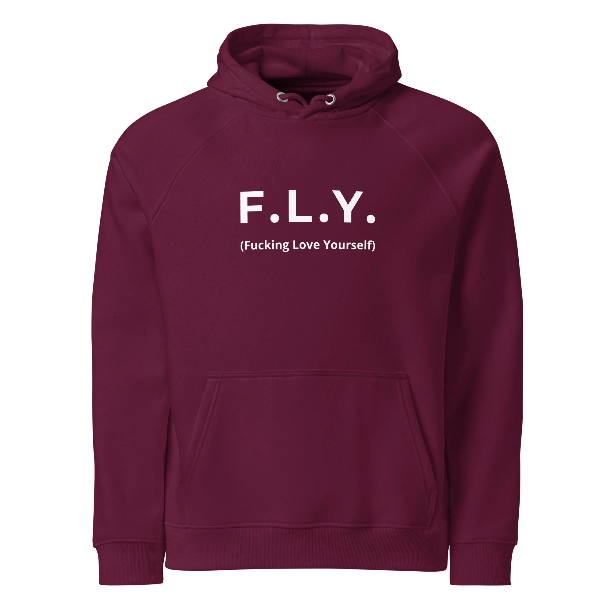 F.L.Y. Unisex eco raglan hoodie