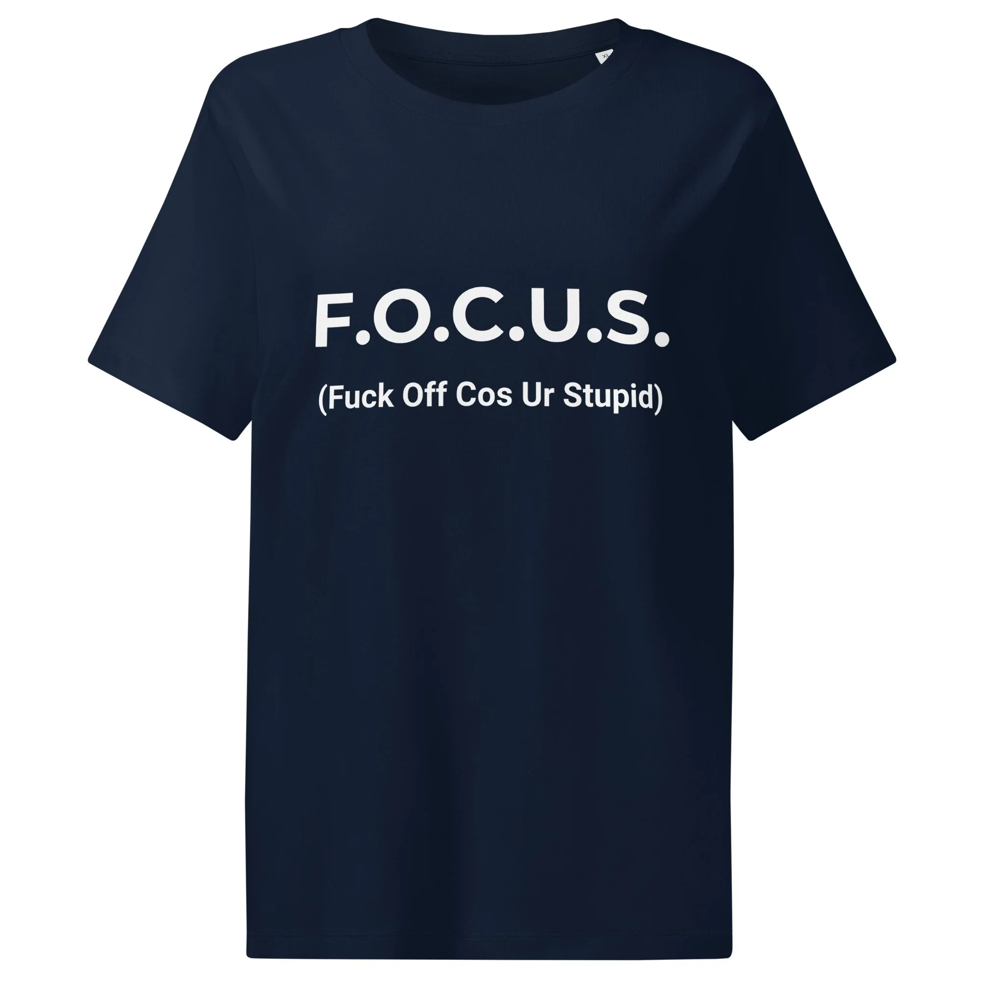 F.O.C.U.S. Women’s organic ribbed neck t-shirt