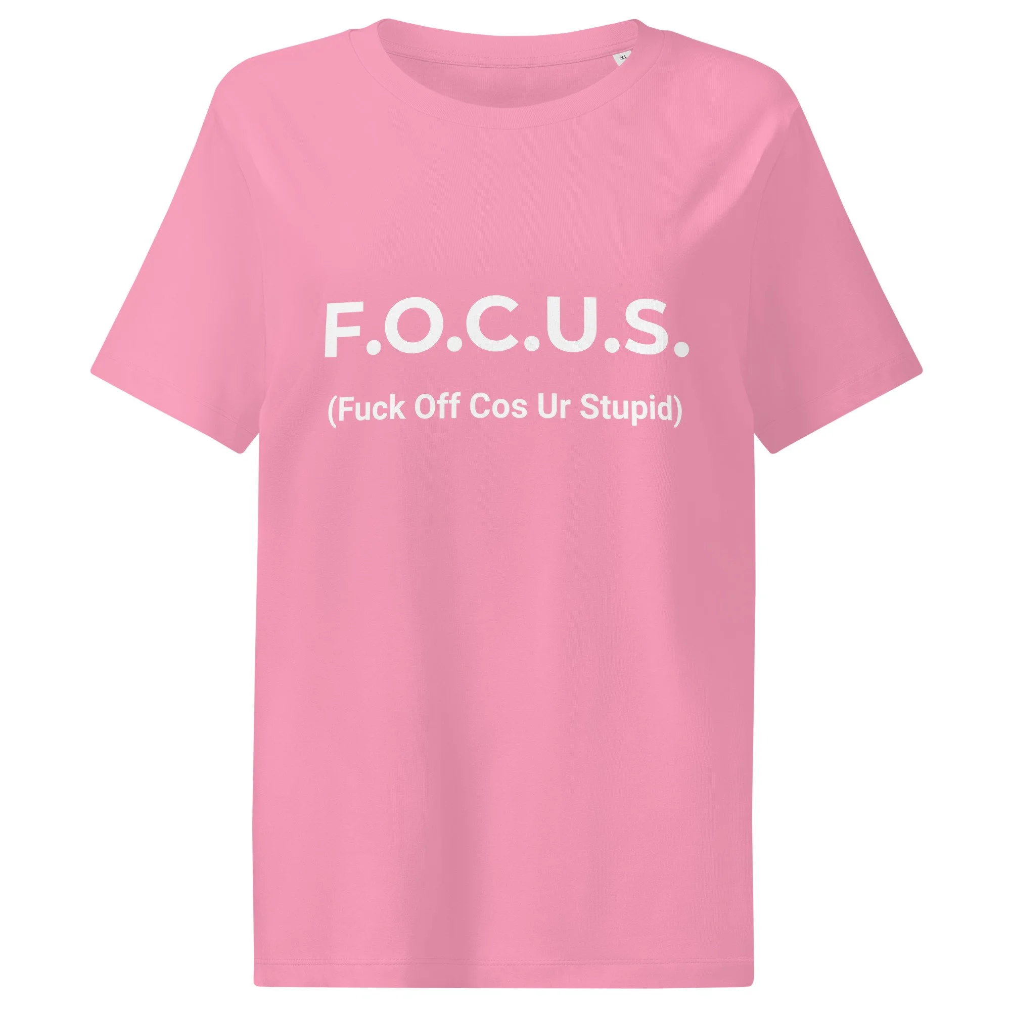 F.O.C.U.S. Women’s organic ribbed neck t-shirt