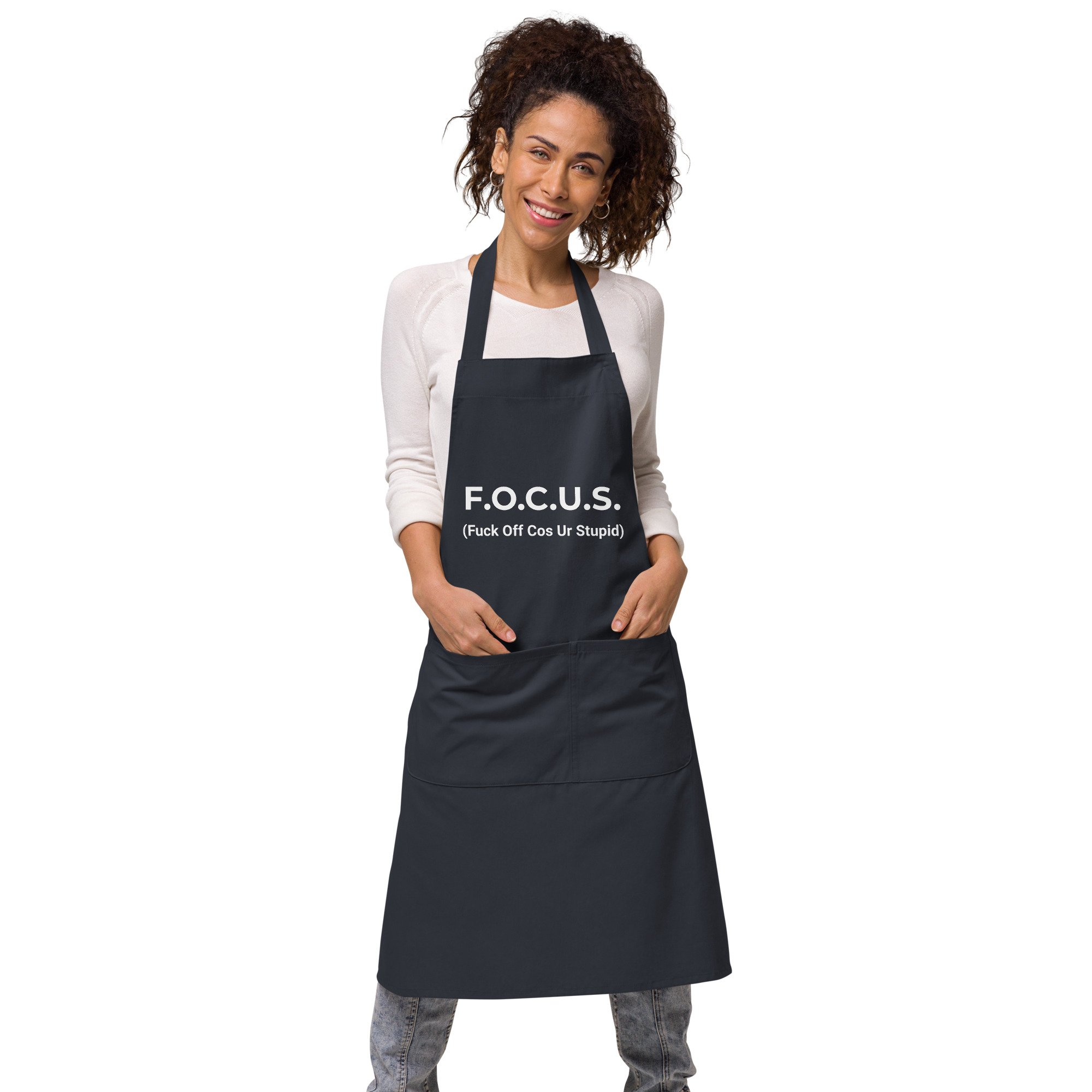 F.O.C.U.S. Organic cotton apron