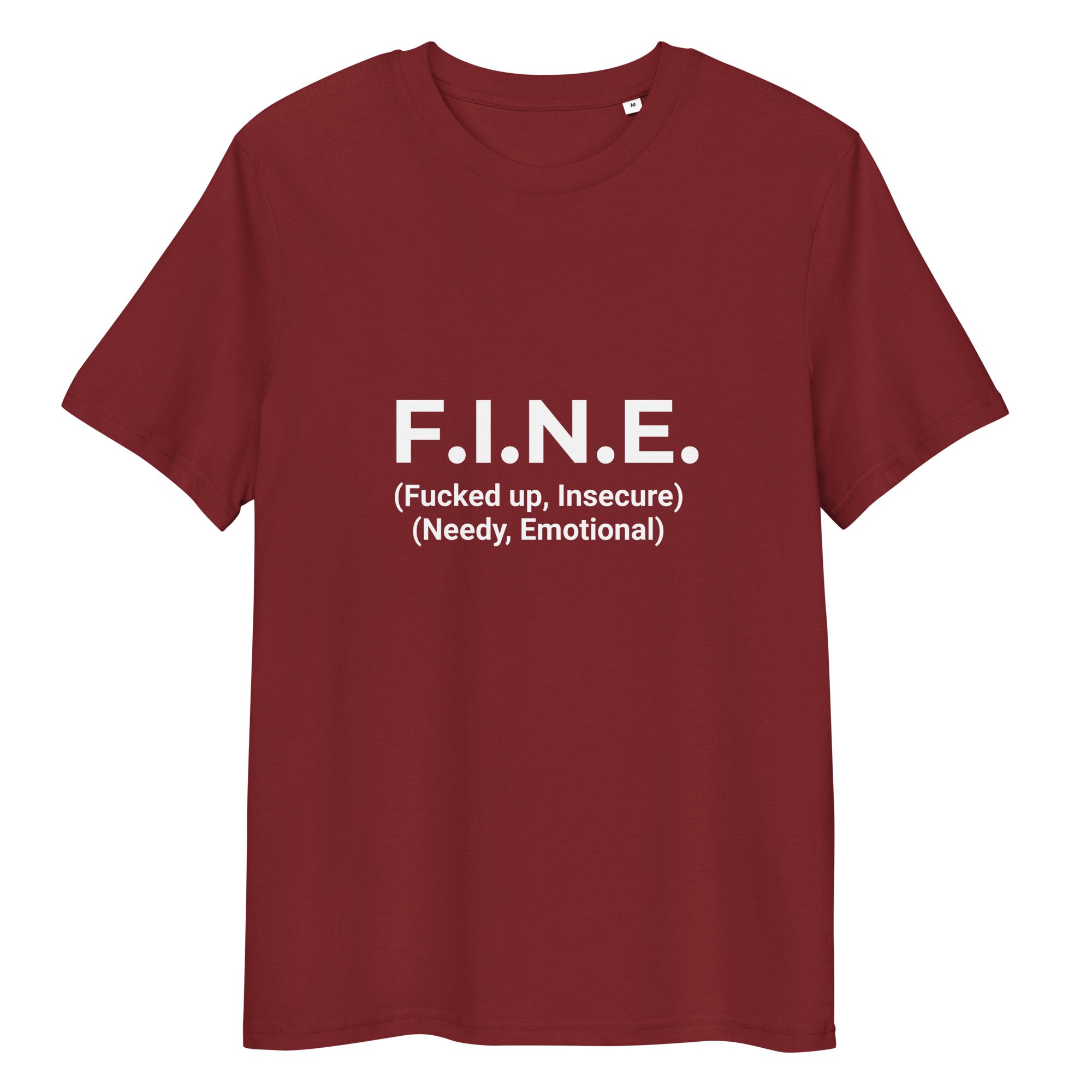 F.I.N.E. Unisex organic cotton t-shirt