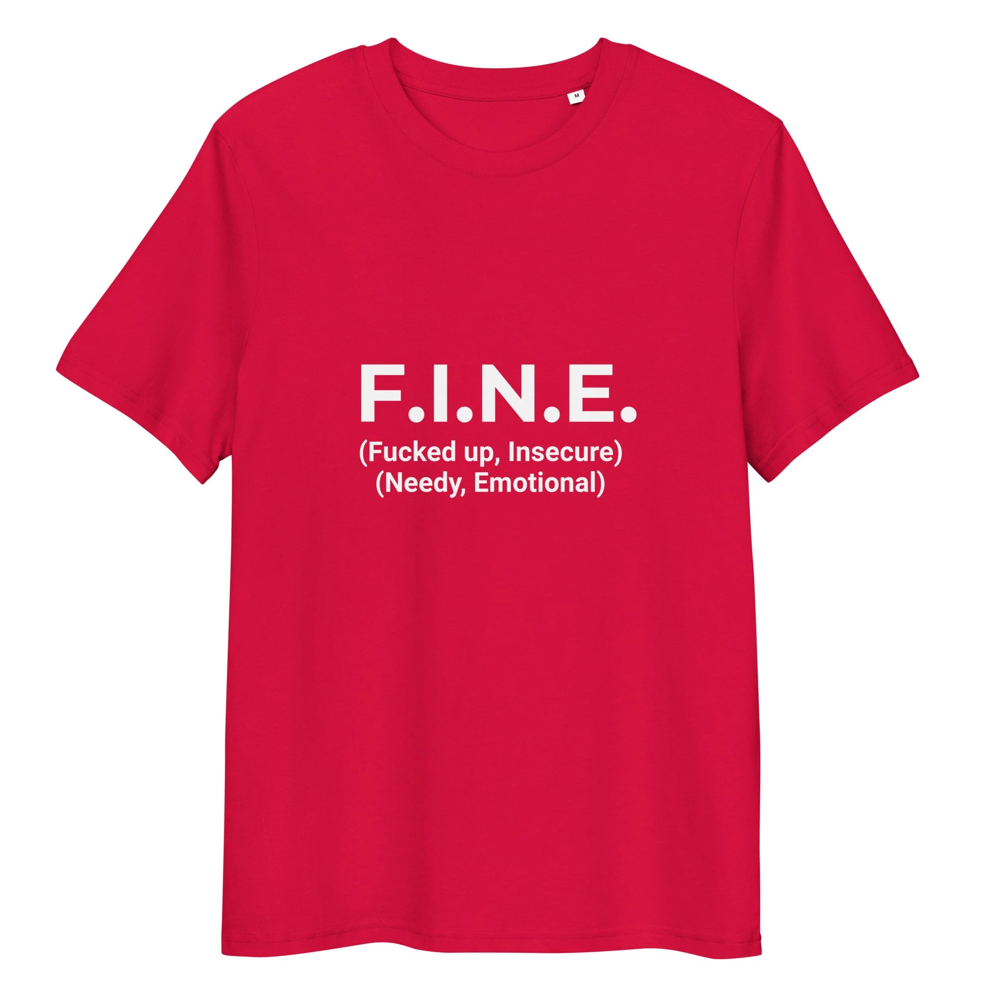 F.I.N.E. Unisex organic cotton t-shirt