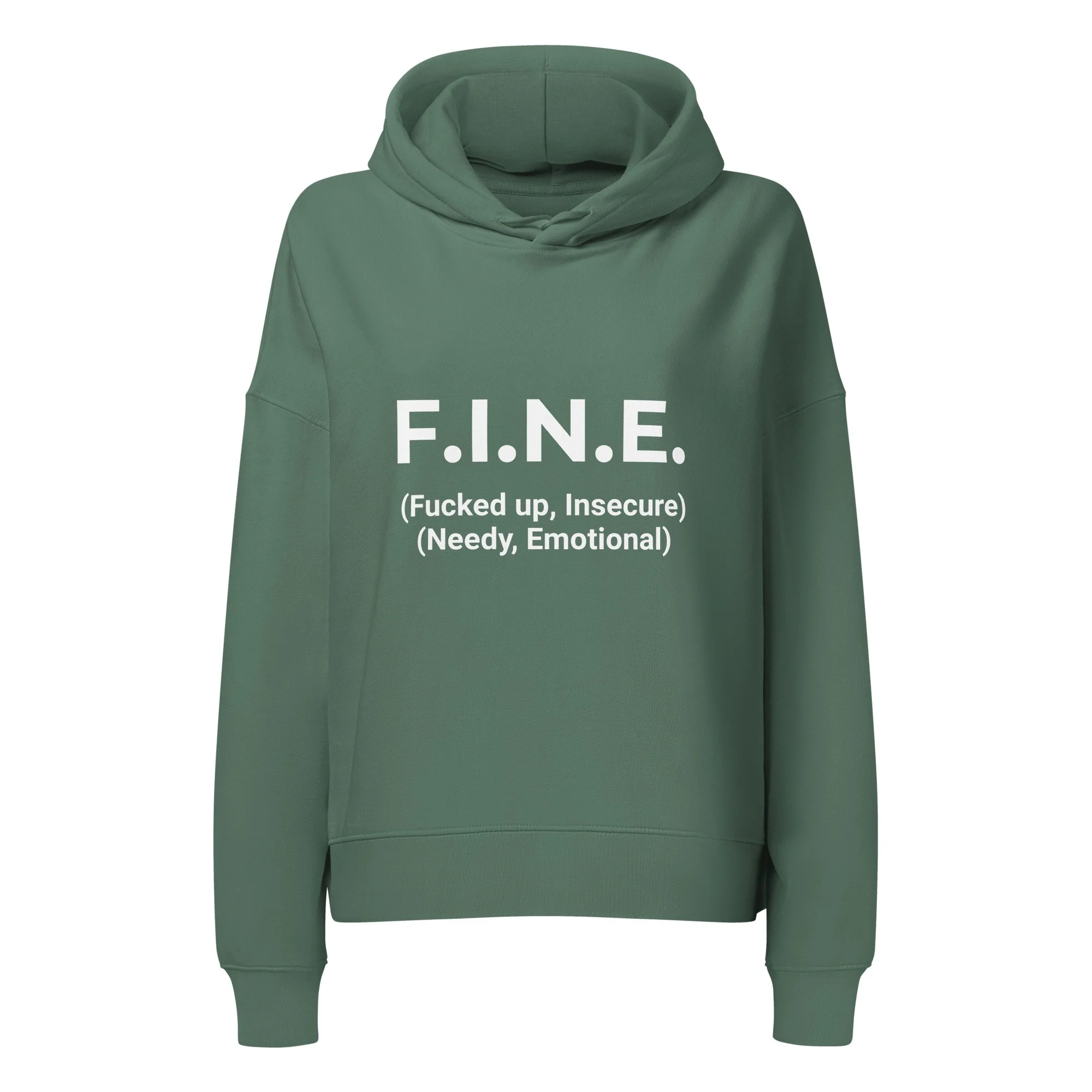 F.I.N.E. Women’s organic mid-weight hoodie
