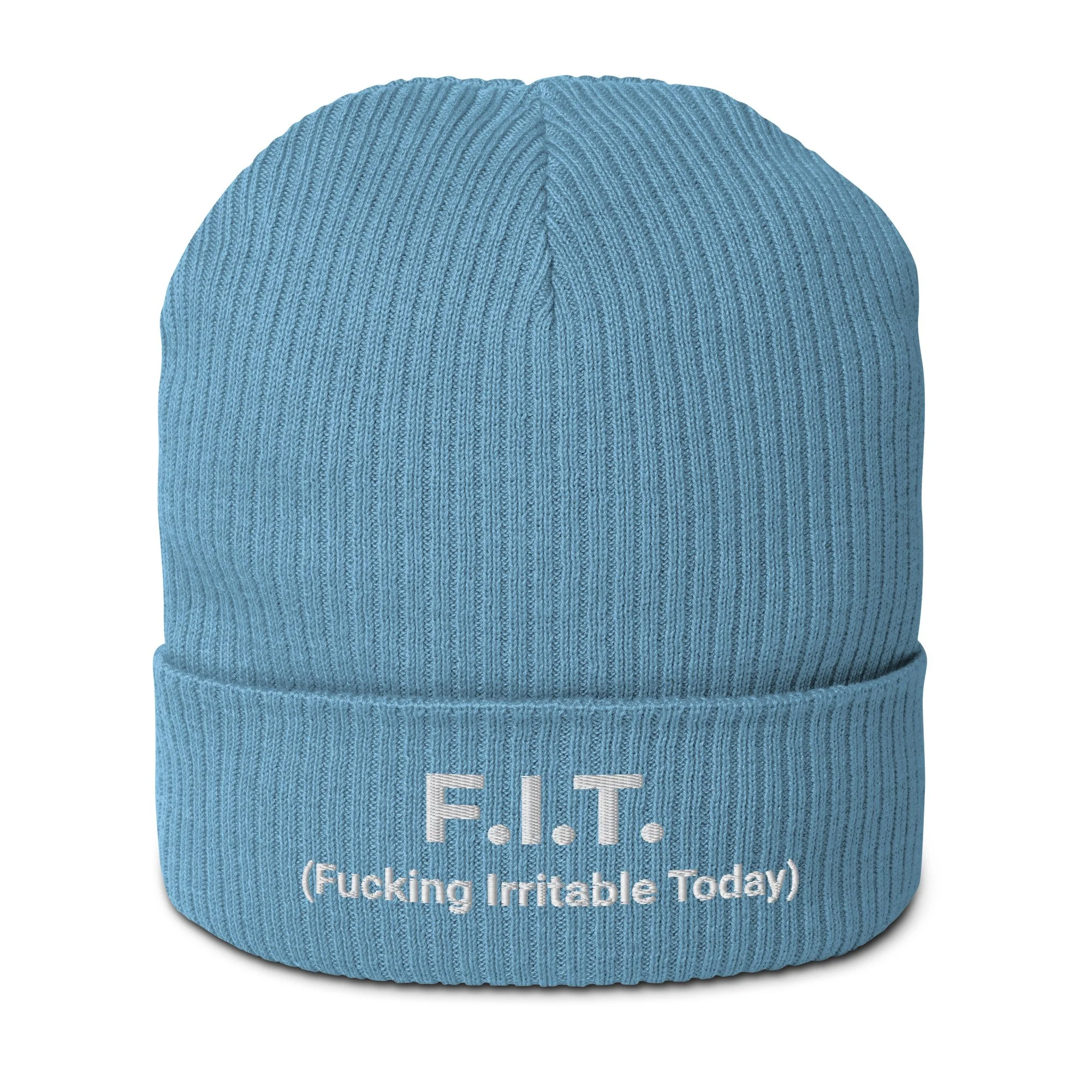 F.I.T. Organic ribbed beanie
