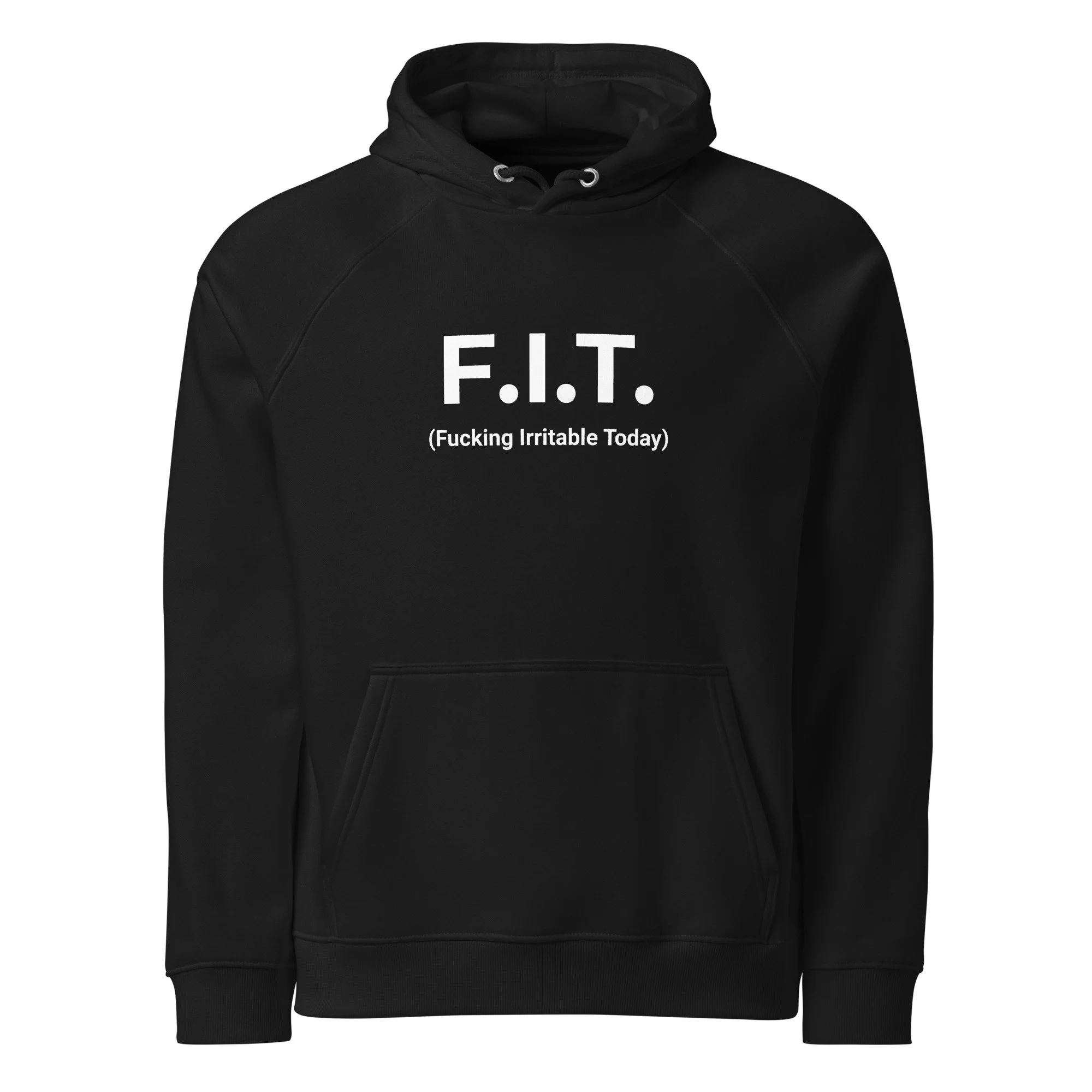F.I.T. Unisex eco raglan hoodie
