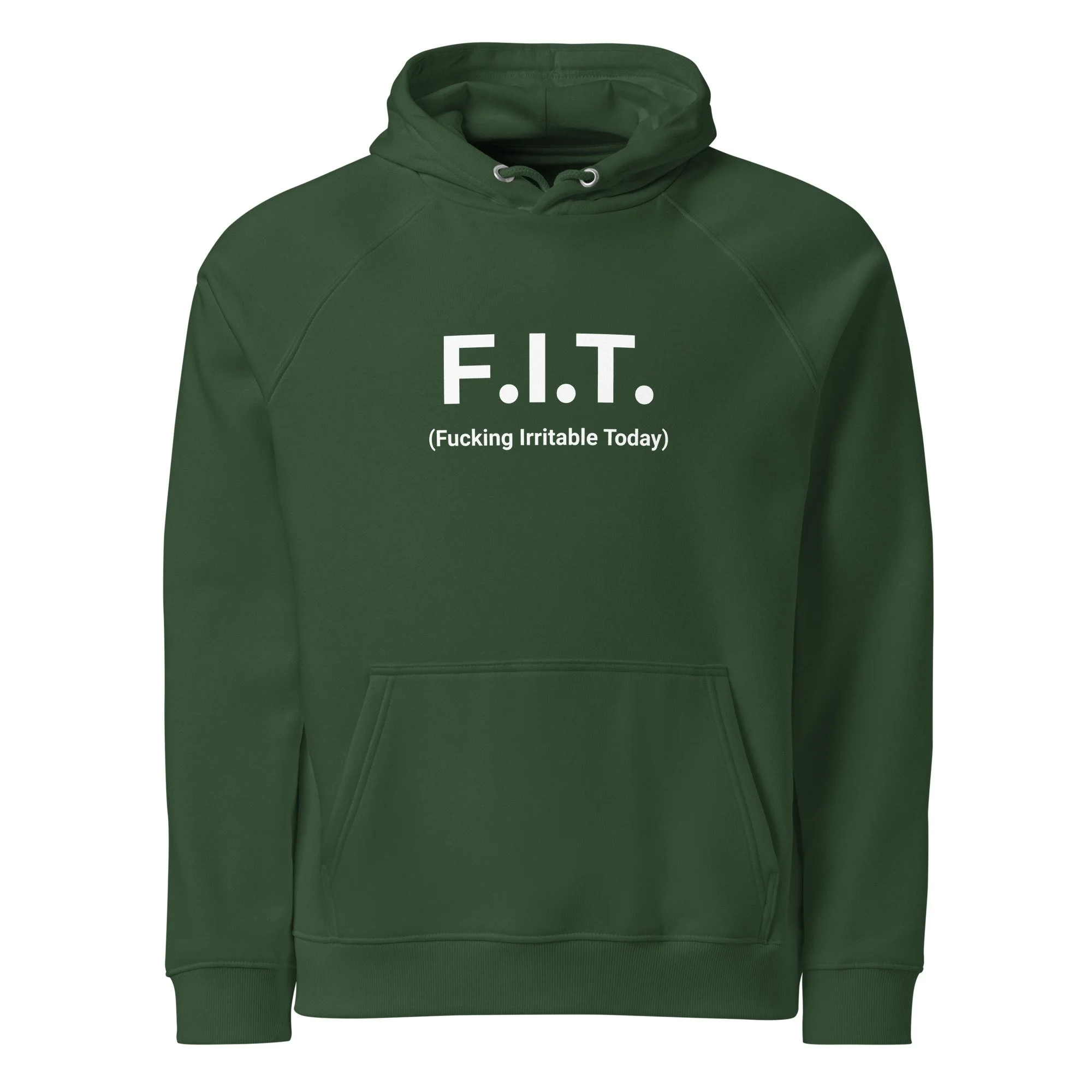 F.I.T. Unisex eco raglan hoodie
