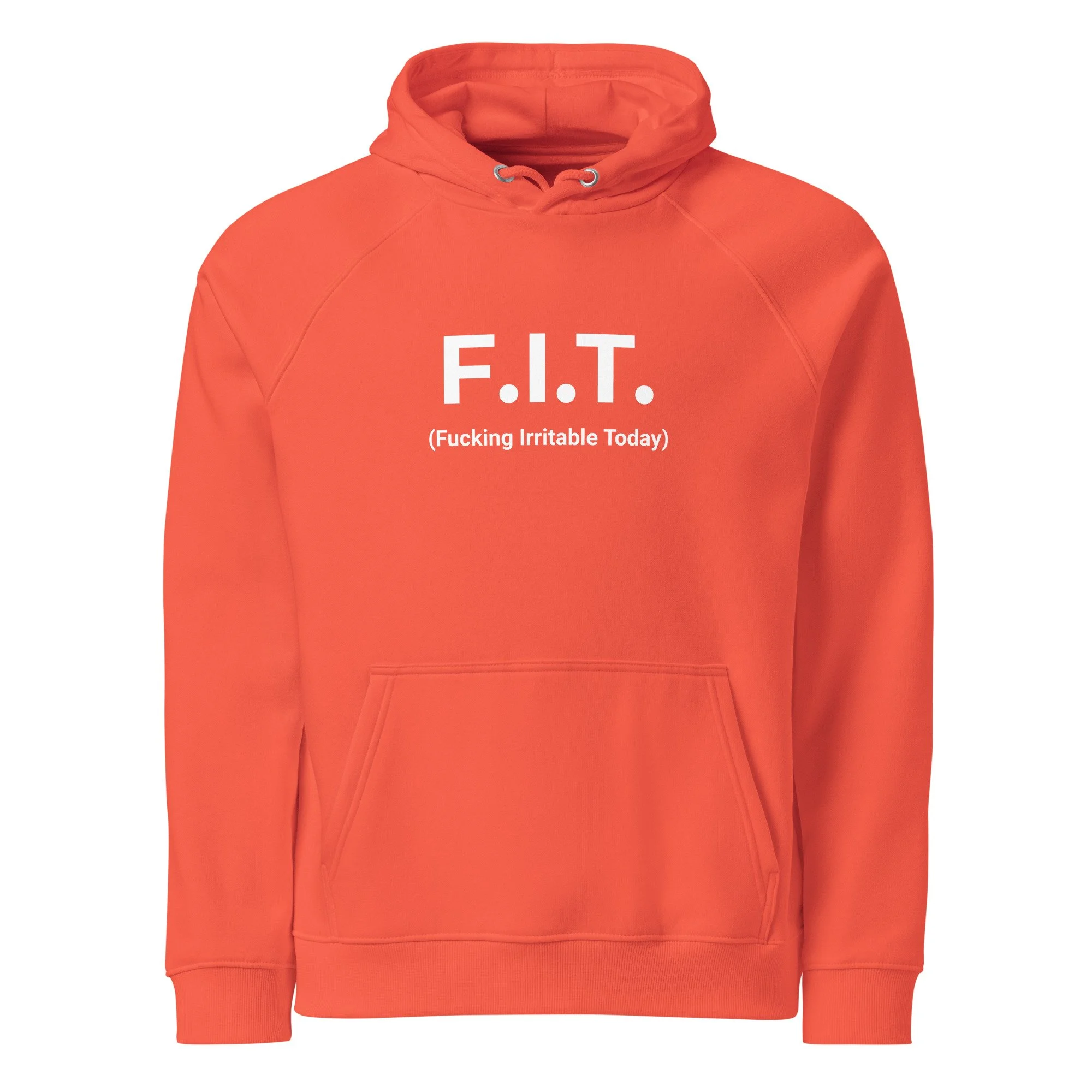 F.I.T. Unisex eco raglan hoodie