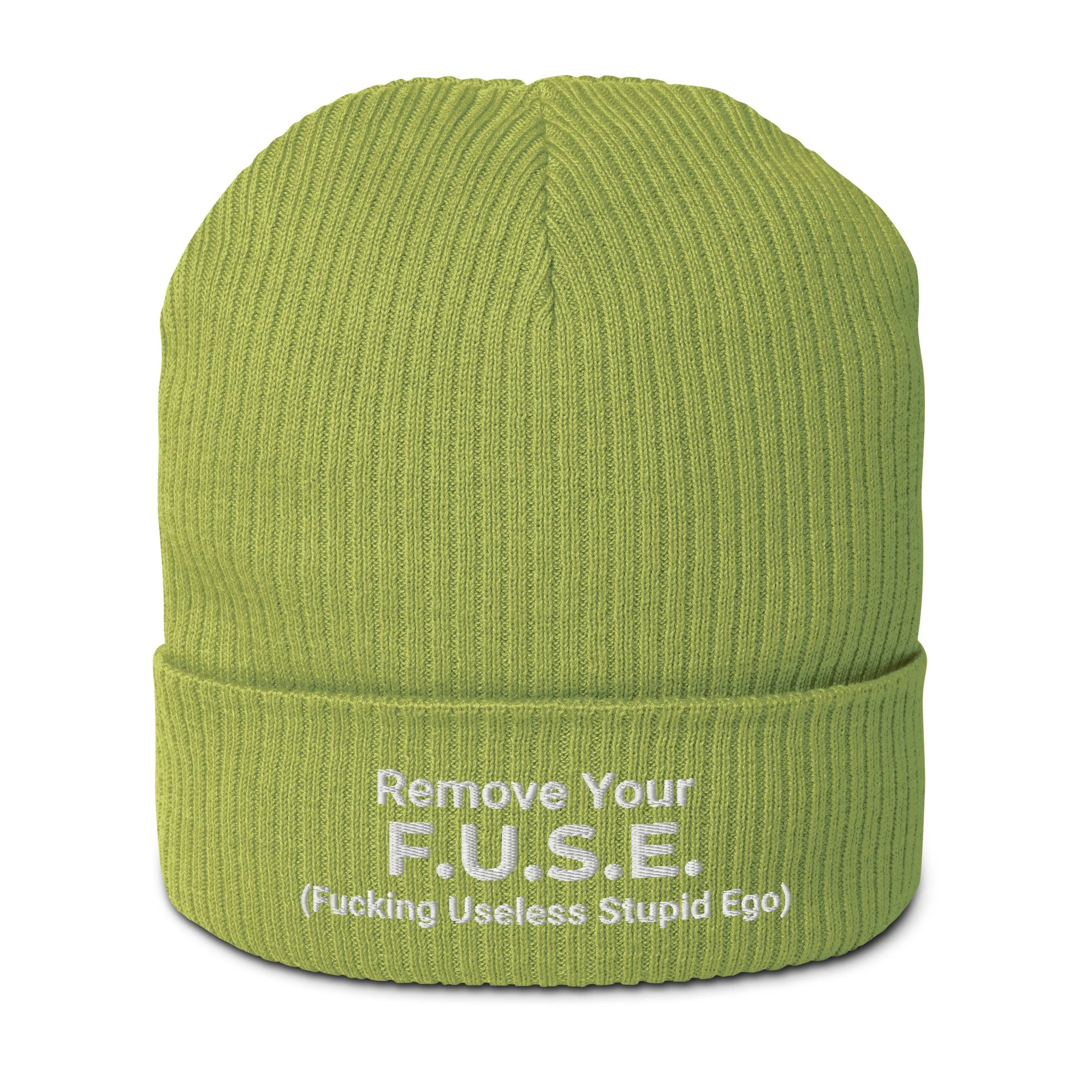 F.U.S.E. Organic ribbed beanie