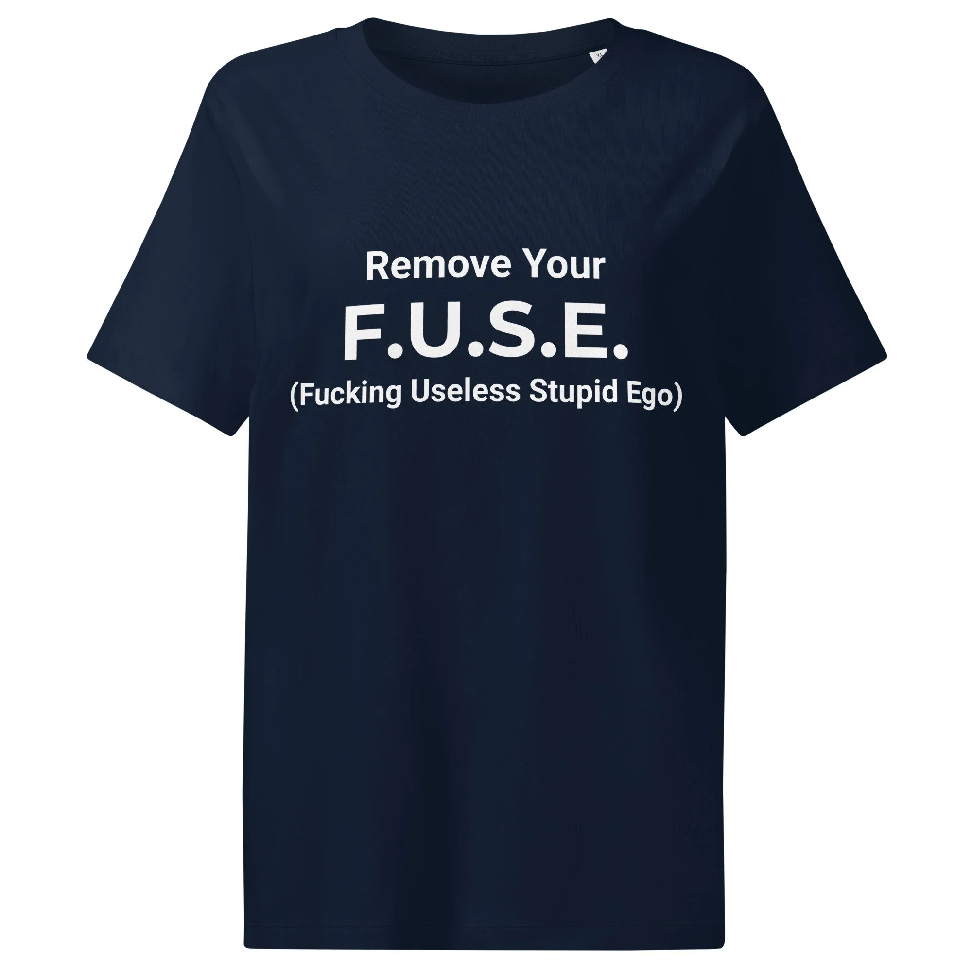 F.U.S.E. Women’s organic ribbed neck t-shirt