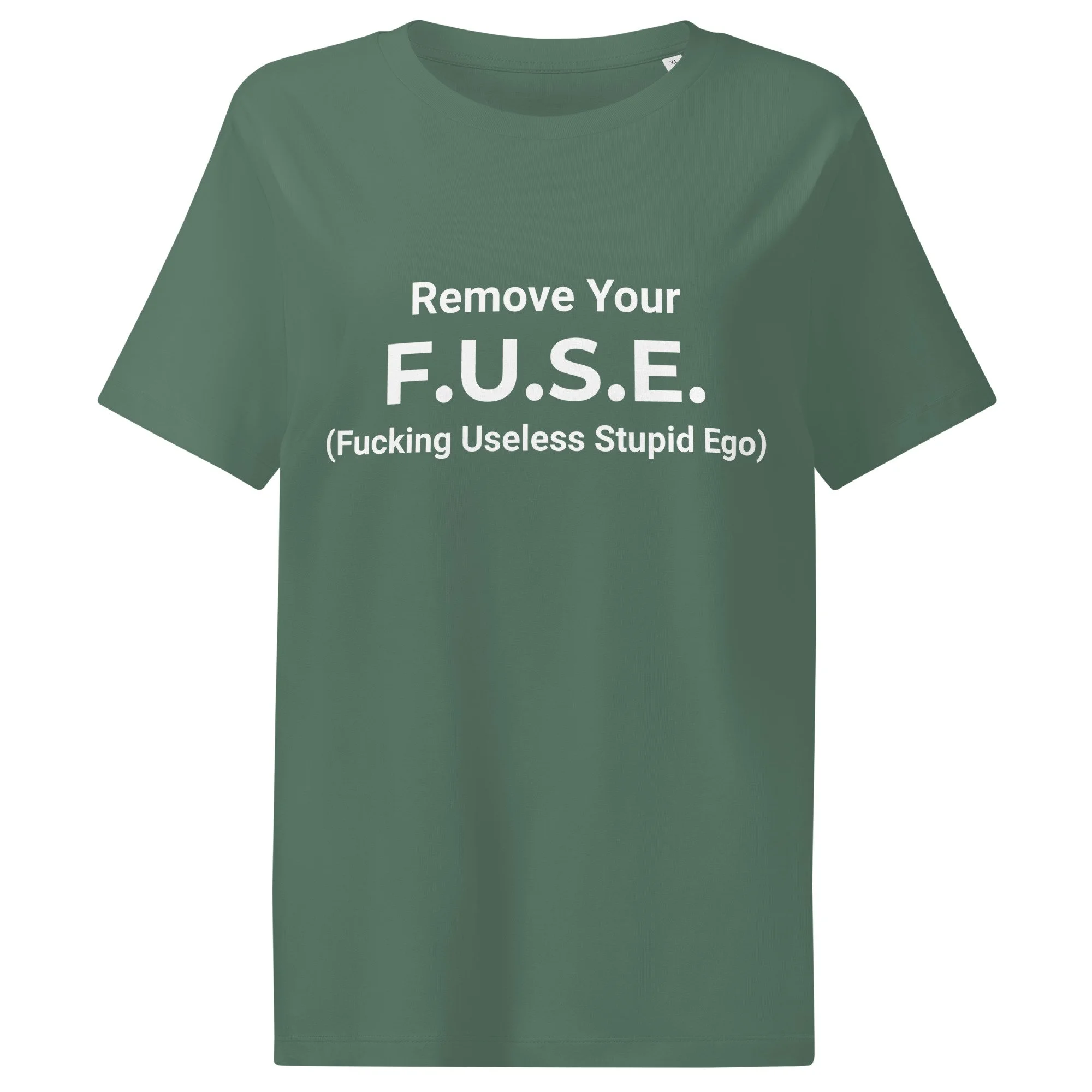 F.U.S.E. Women’s organic ribbed neck t-shirt