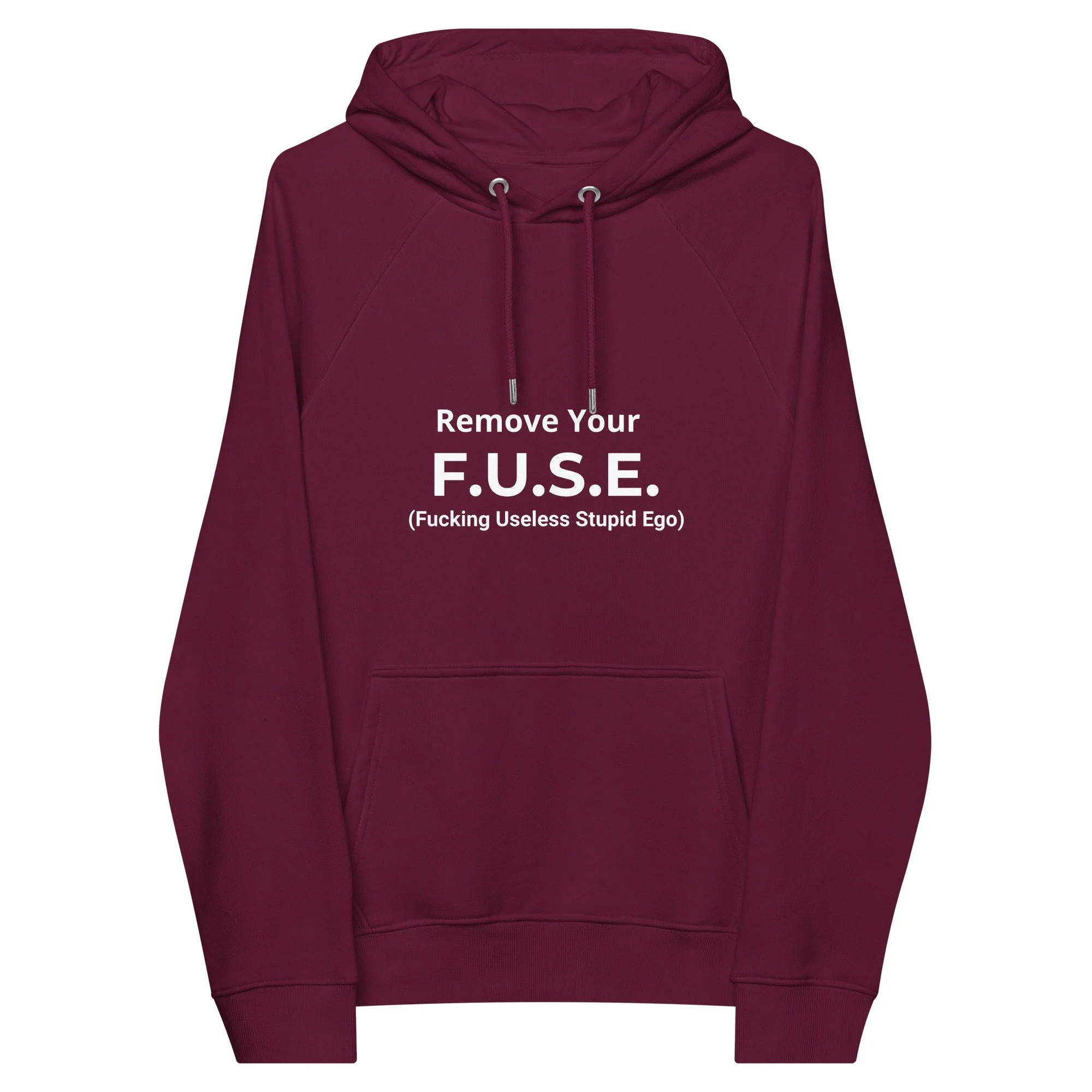 F.U.S.E. Unisex eco raglan hoodie