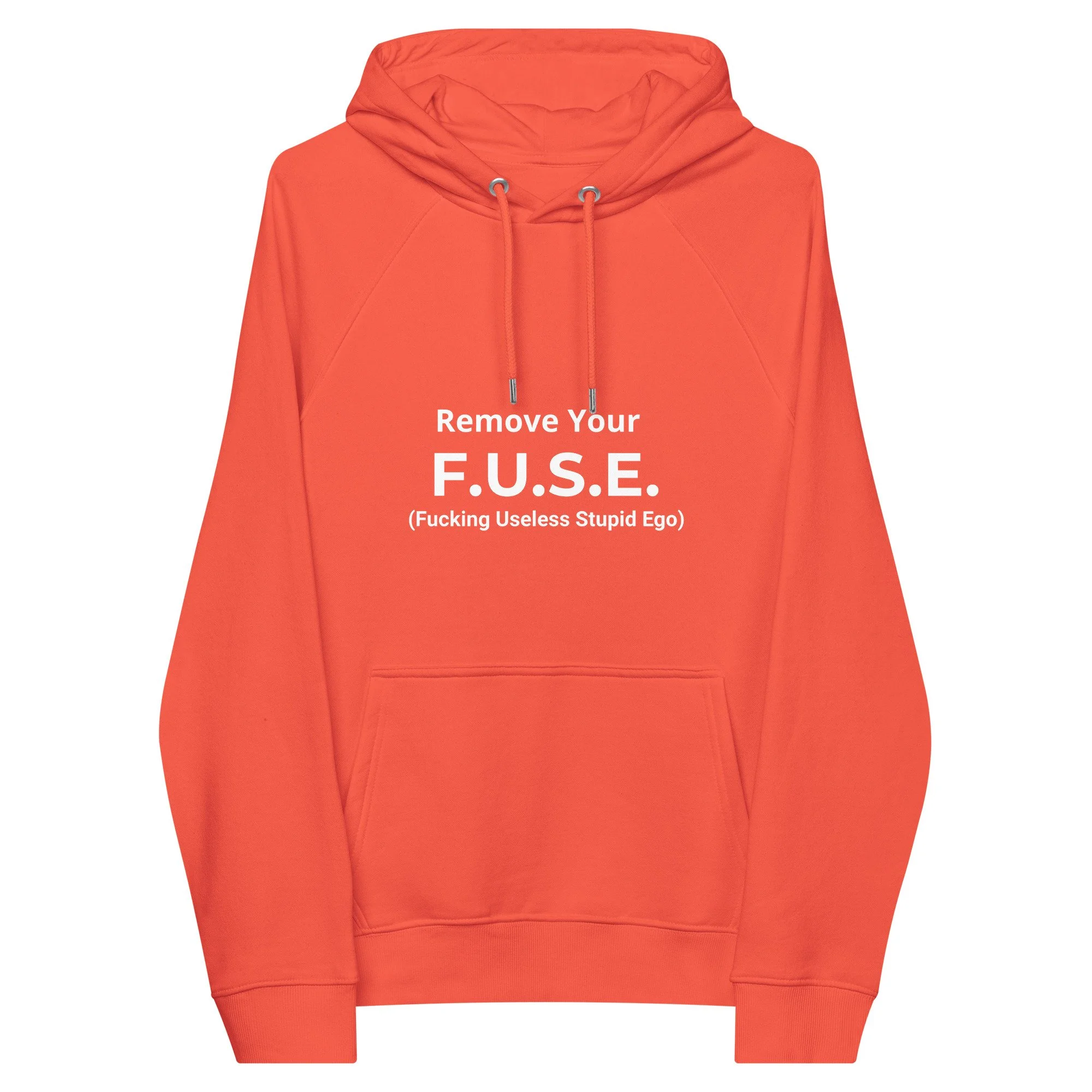 F.U.S.E. Unisex eco raglan hoodie