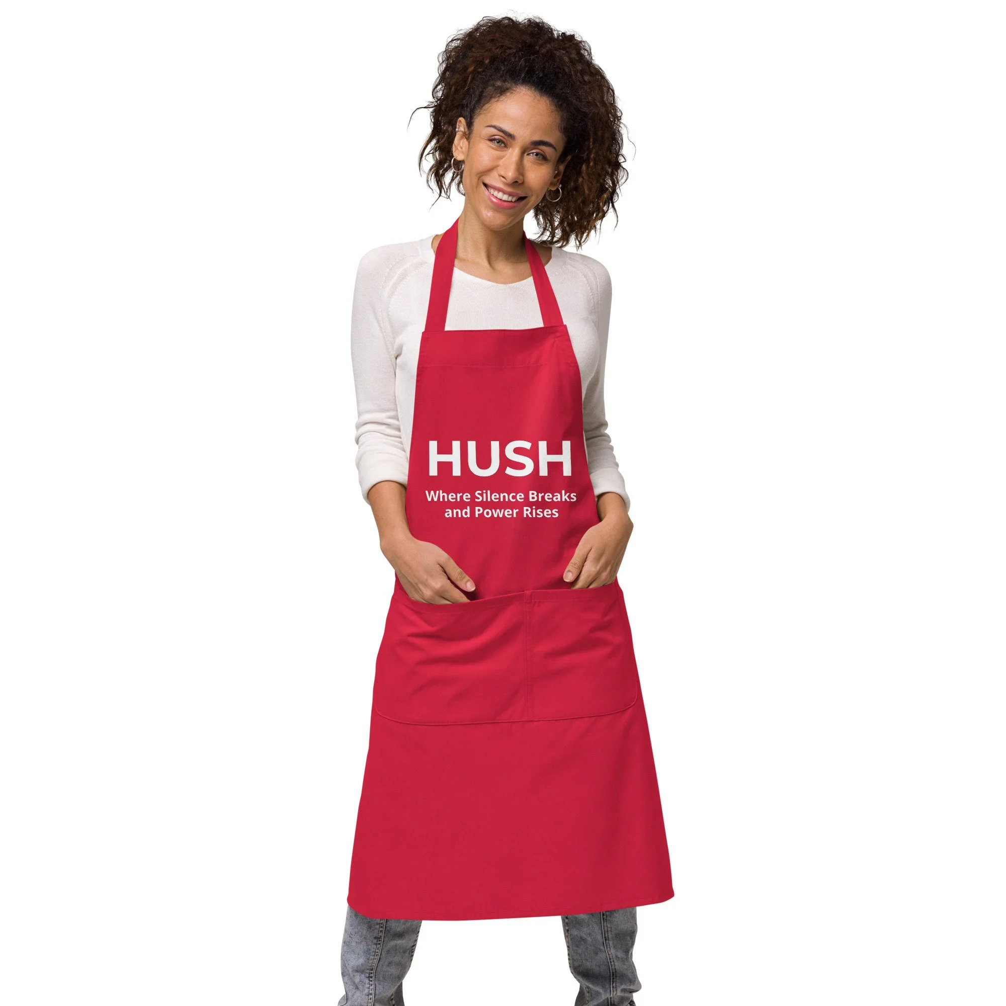 HUSH Organic cotton apron