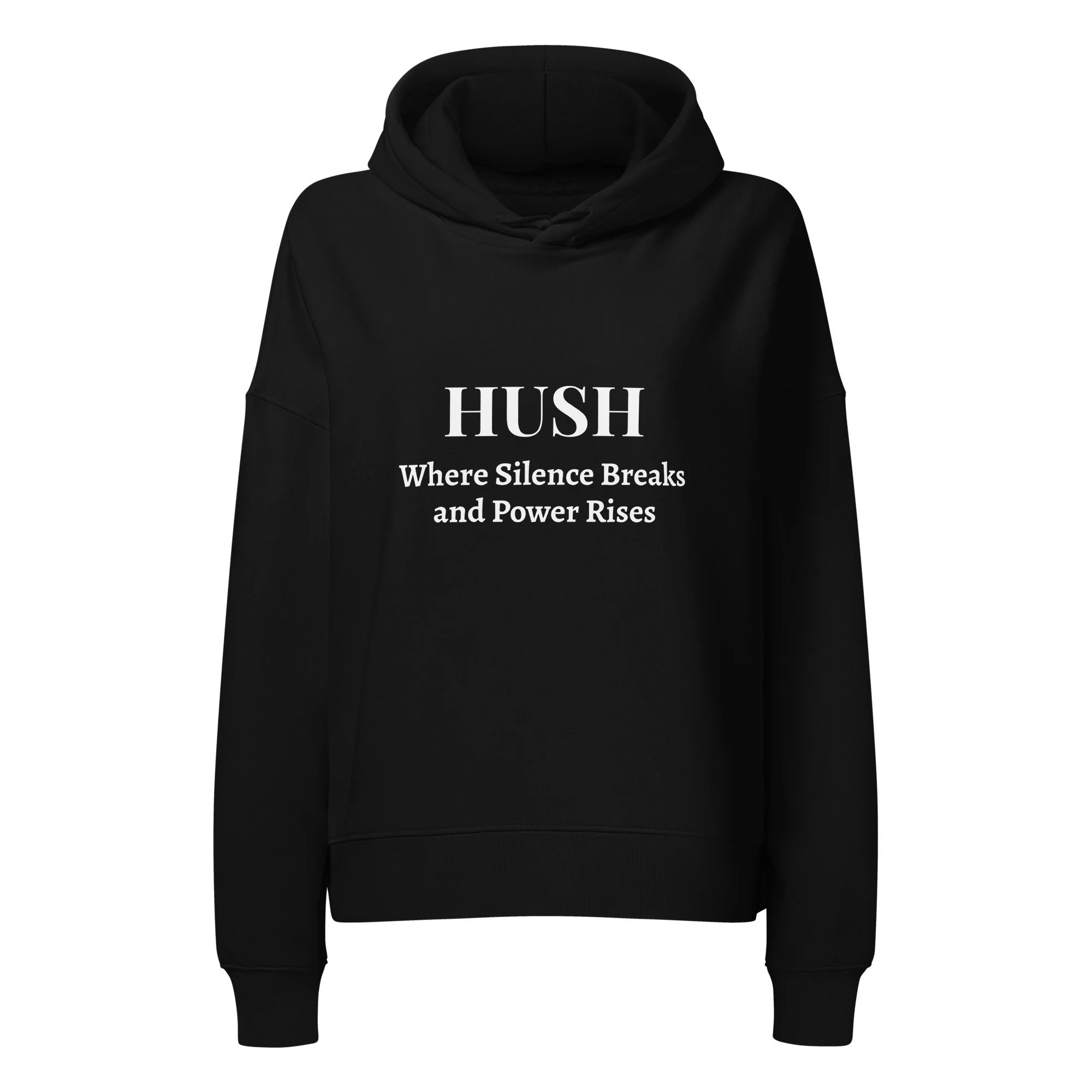 HUSH Women’s organic mid-weight hoodie