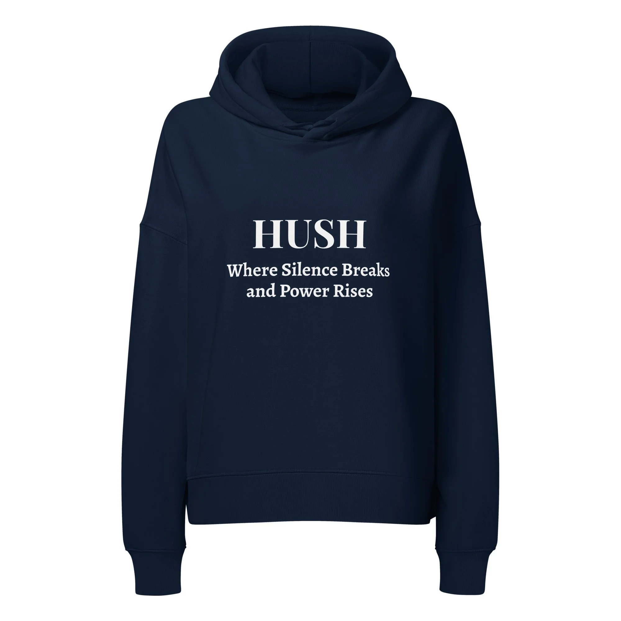 HUSH Women’s organic mid-weight hoodie
