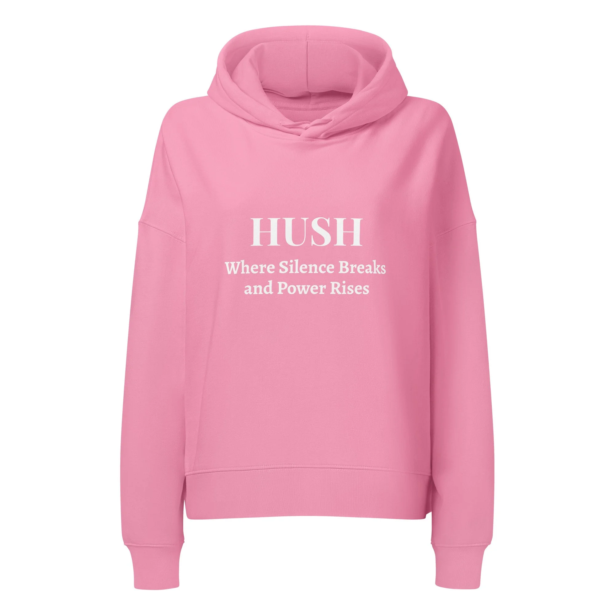 HUSH Women’s organic mid-weight hoodie