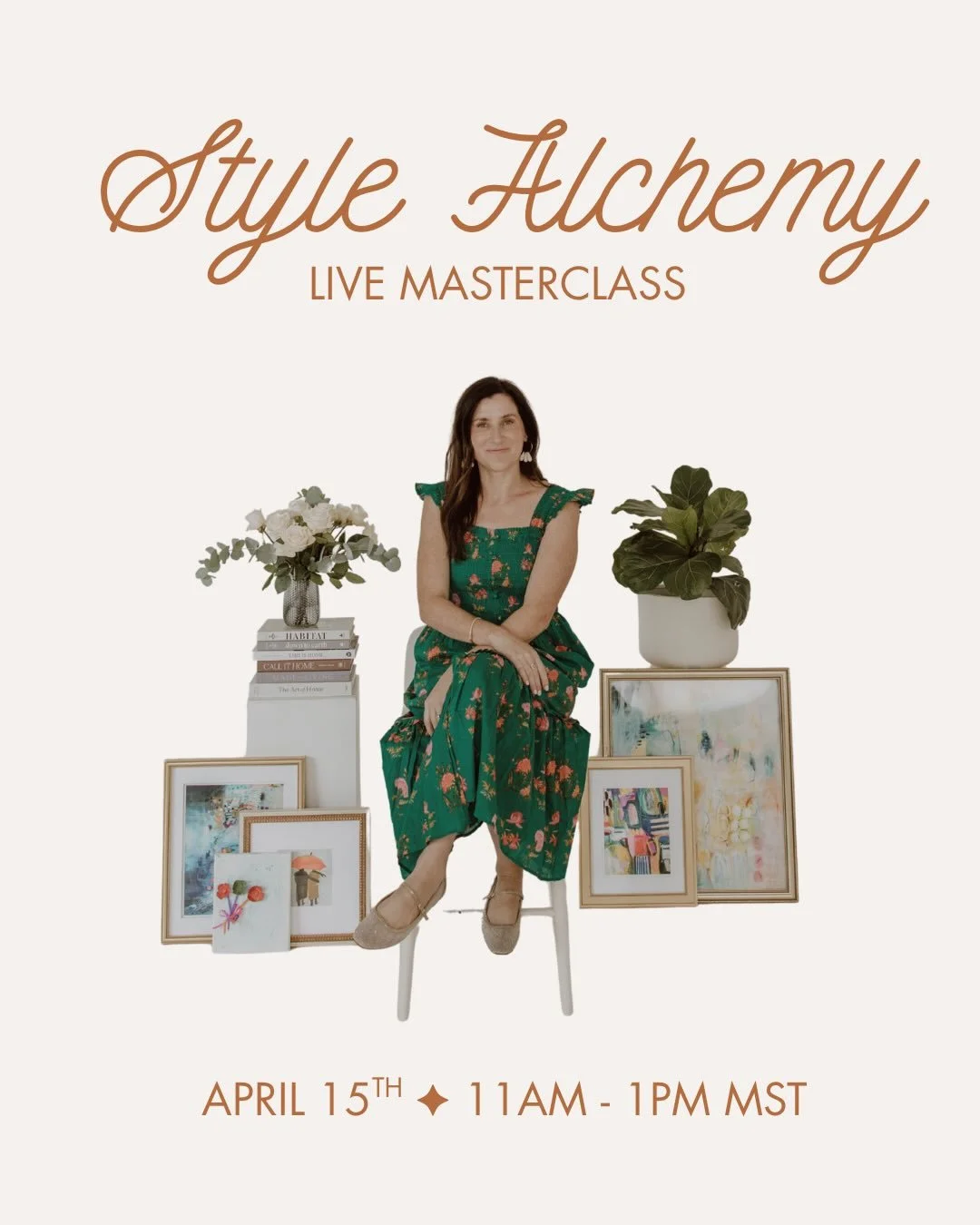 Your room isn&rsquo;t the problem. The missing framework is. ✦

If you&rsquo;ve ever stood in a space you&rsquo;ve decorated a dozen times and still felt like something was off &mdash; this is for you.

Style Alchemy is a live 2-hour masterclass wher