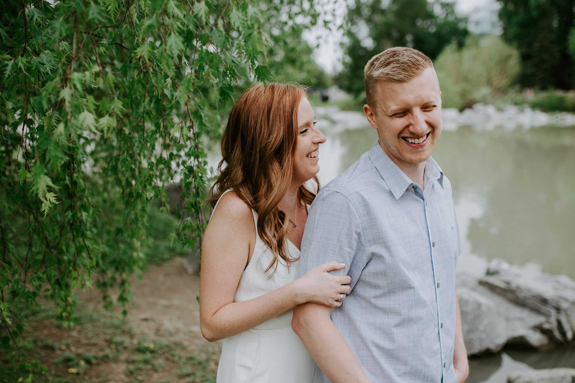  Not only had forecast had been up and down all week calling for rain, but T+S would be driving down from Edmonton for their photos so the stress of making sure we’d be able to do their session was real. Thankfully, we managed to dodge the rain and t