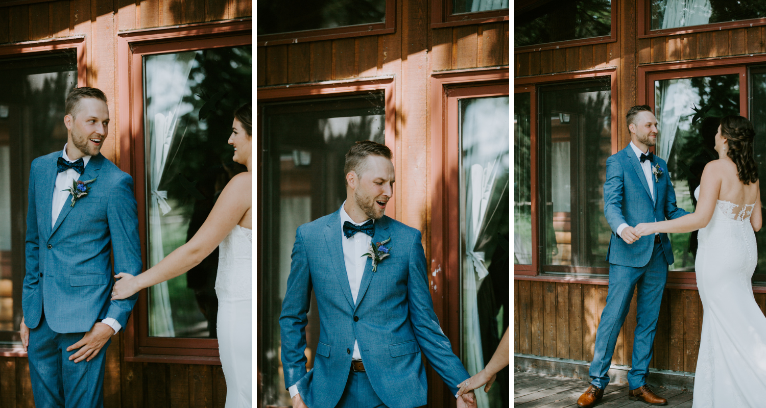  I’m such a sucker for first look moments, and this one from K+E’s wedding was perfection. 