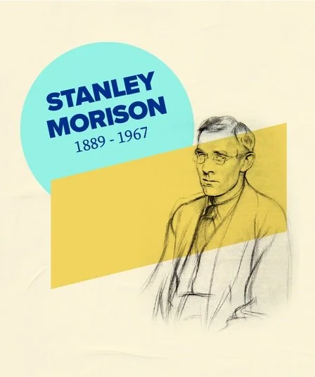 Image: A pencil portrait of Stanley Morison by Sir William Rothenstein in 1923.