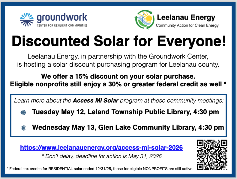 The 2026&nbsp;Access MI Solar&nbsp;group-buy discounted solar program