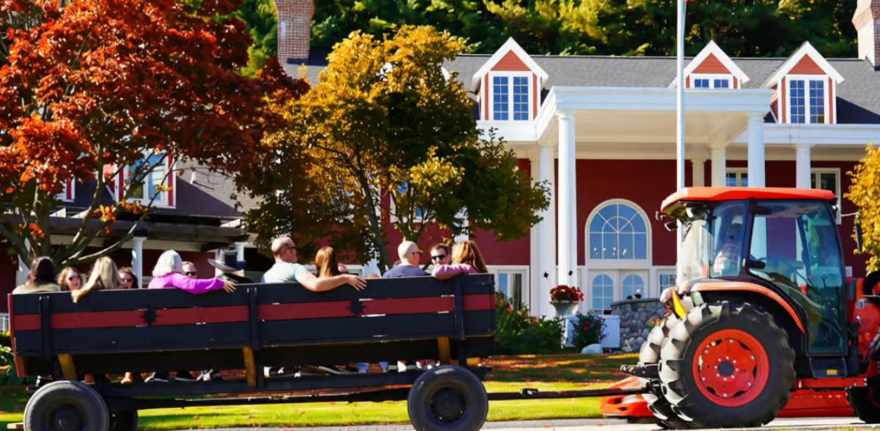 Black Star Farms Fall Wine Country Hay Rides