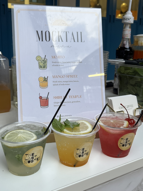 cocktail mocktail events blue lagoon mojito singapore catering events live station chaz events corporate office roadshow convention