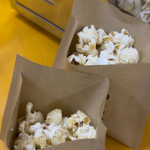 Popcorn Live Station events catering singapore sweet treats free flow freshly popped popcorn