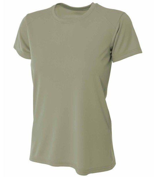 Women Short Sleeve Olive Front.jpg