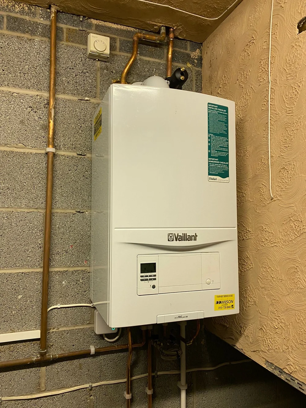Boiler service Heat only Boiler | DDWilson North West Boiler Installations