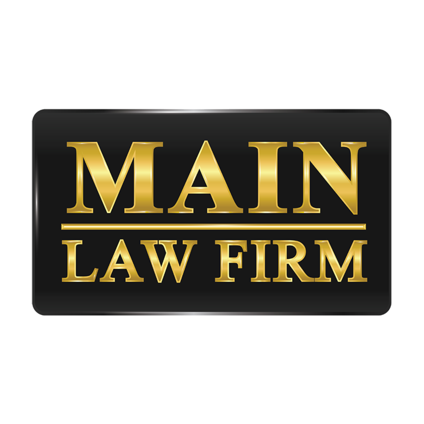 Main Law Firm Personal Injury Logo